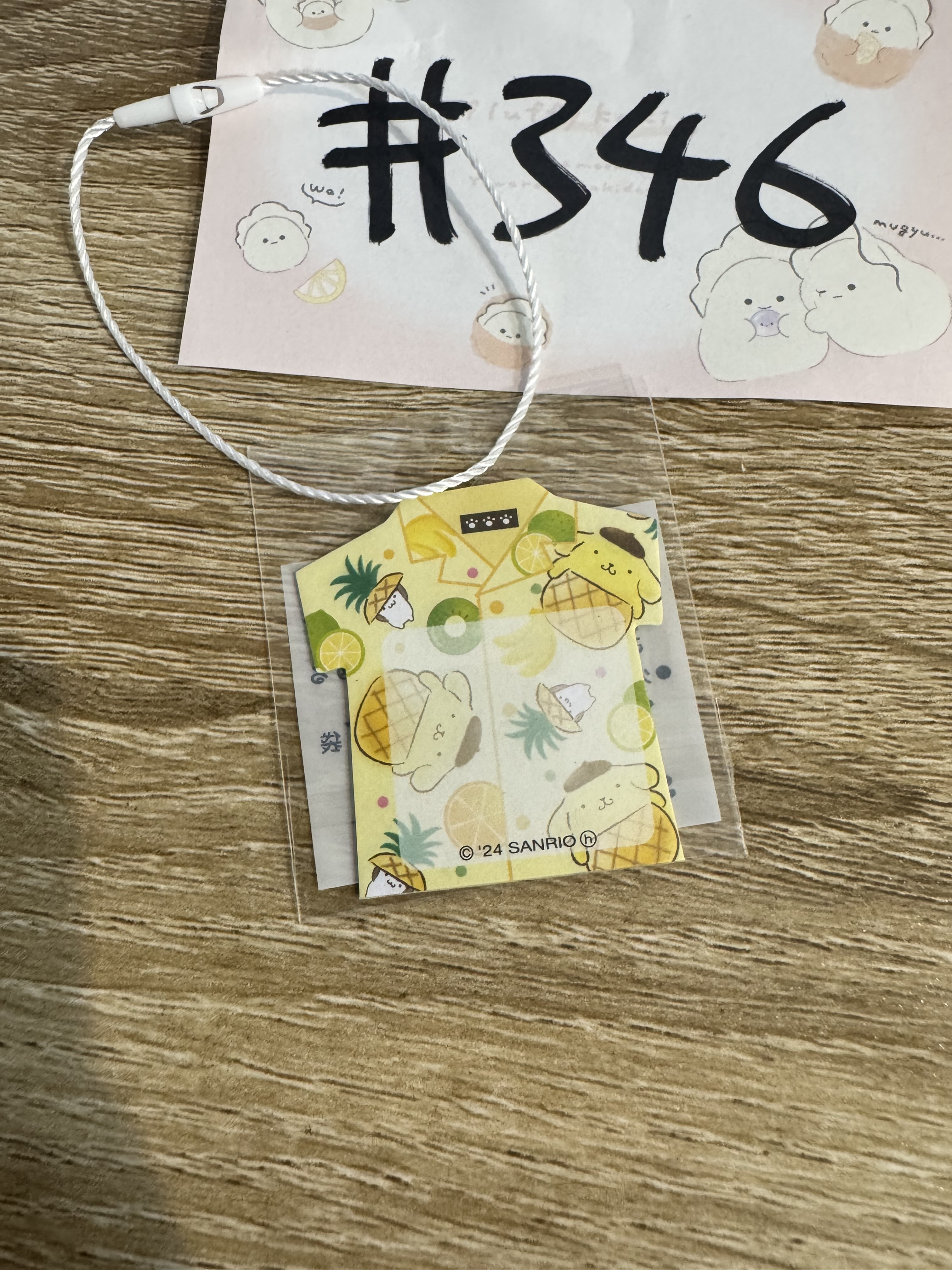 Sanrio 布甸狗 紙品#346