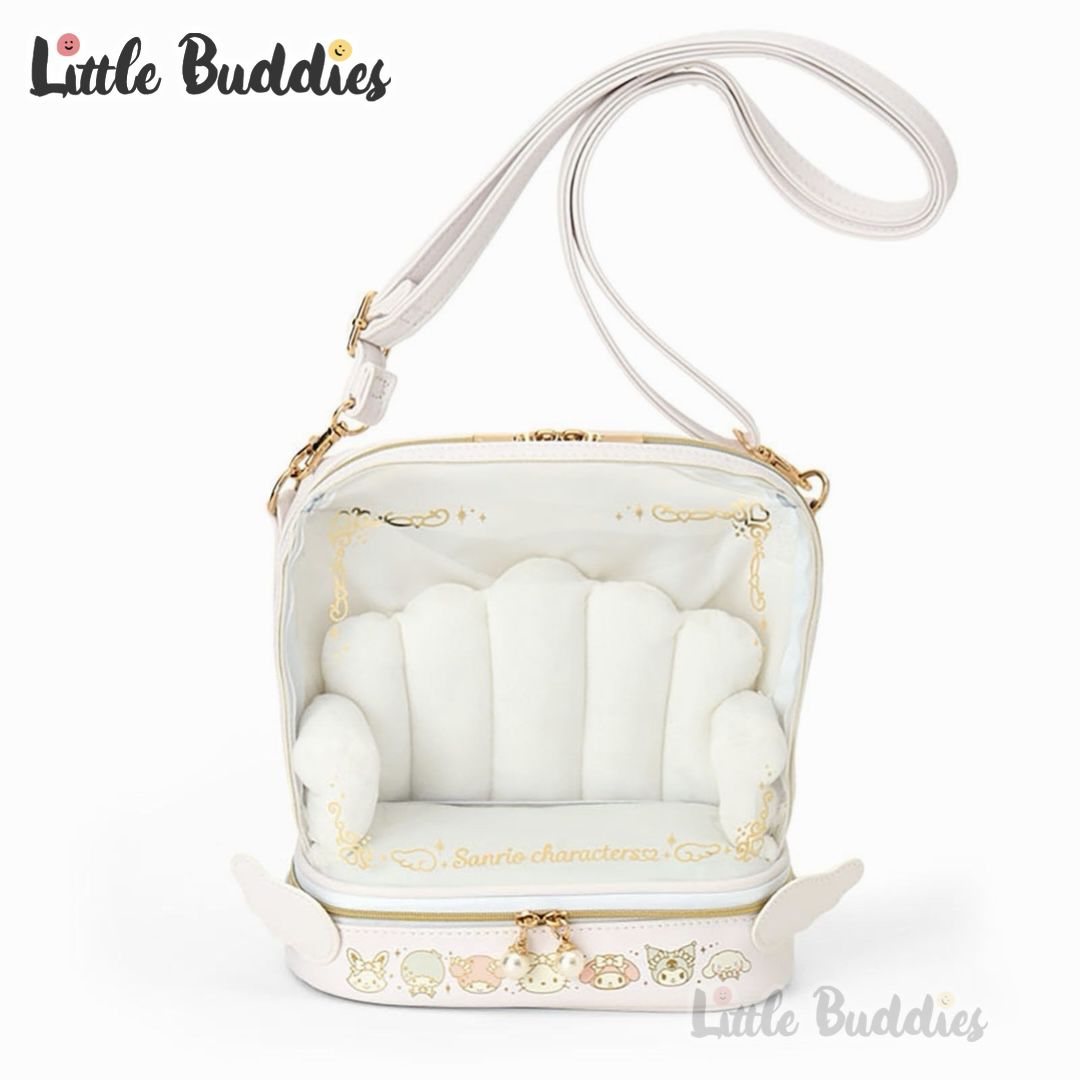 日本 Sanrio 白色天使系列 斜揹痛袋