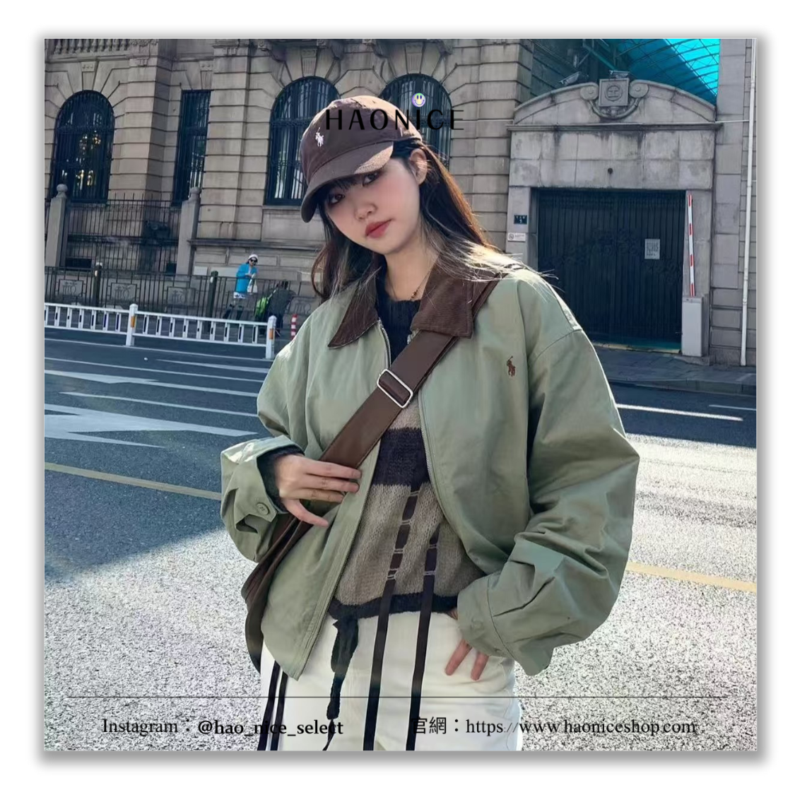 【HAO NICE】英倫街頭風格🇬🇧Polo Ralph Lauren 經典logo 復古格紋 校園風 長袖外套 翻領夾克
