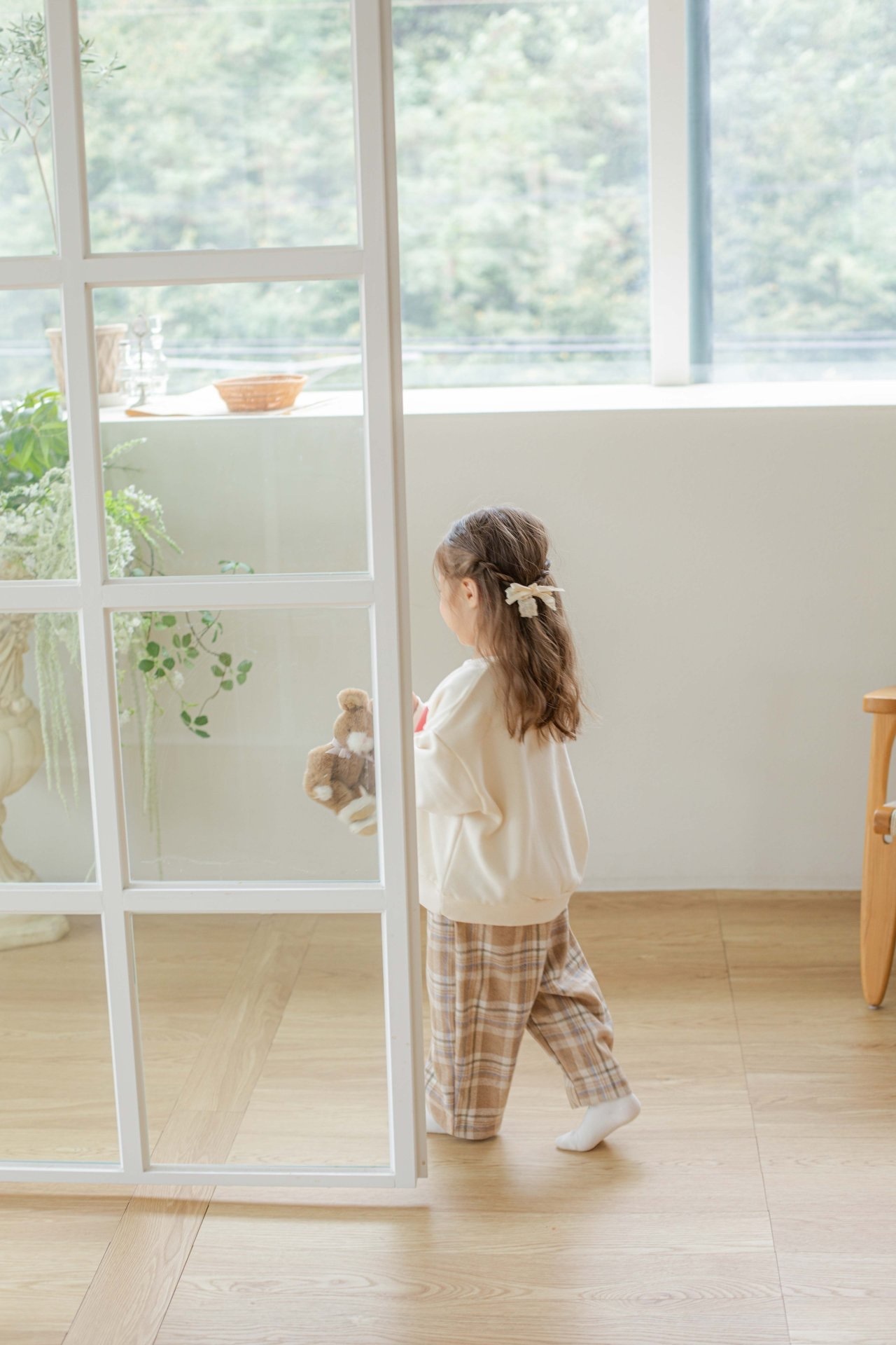 Mkids Oliver Check Pants