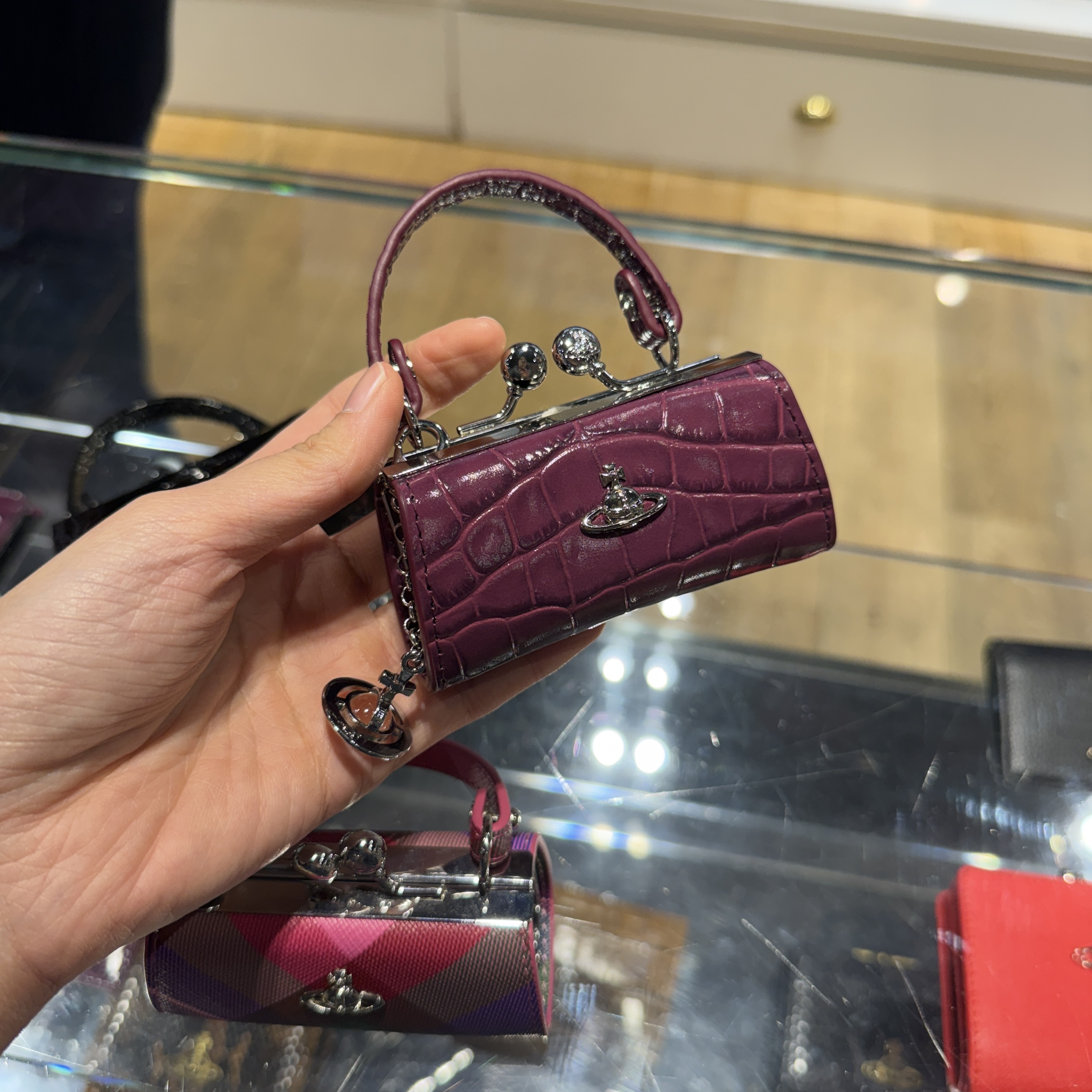 Vivienne Westwood Dolla Bag Purple