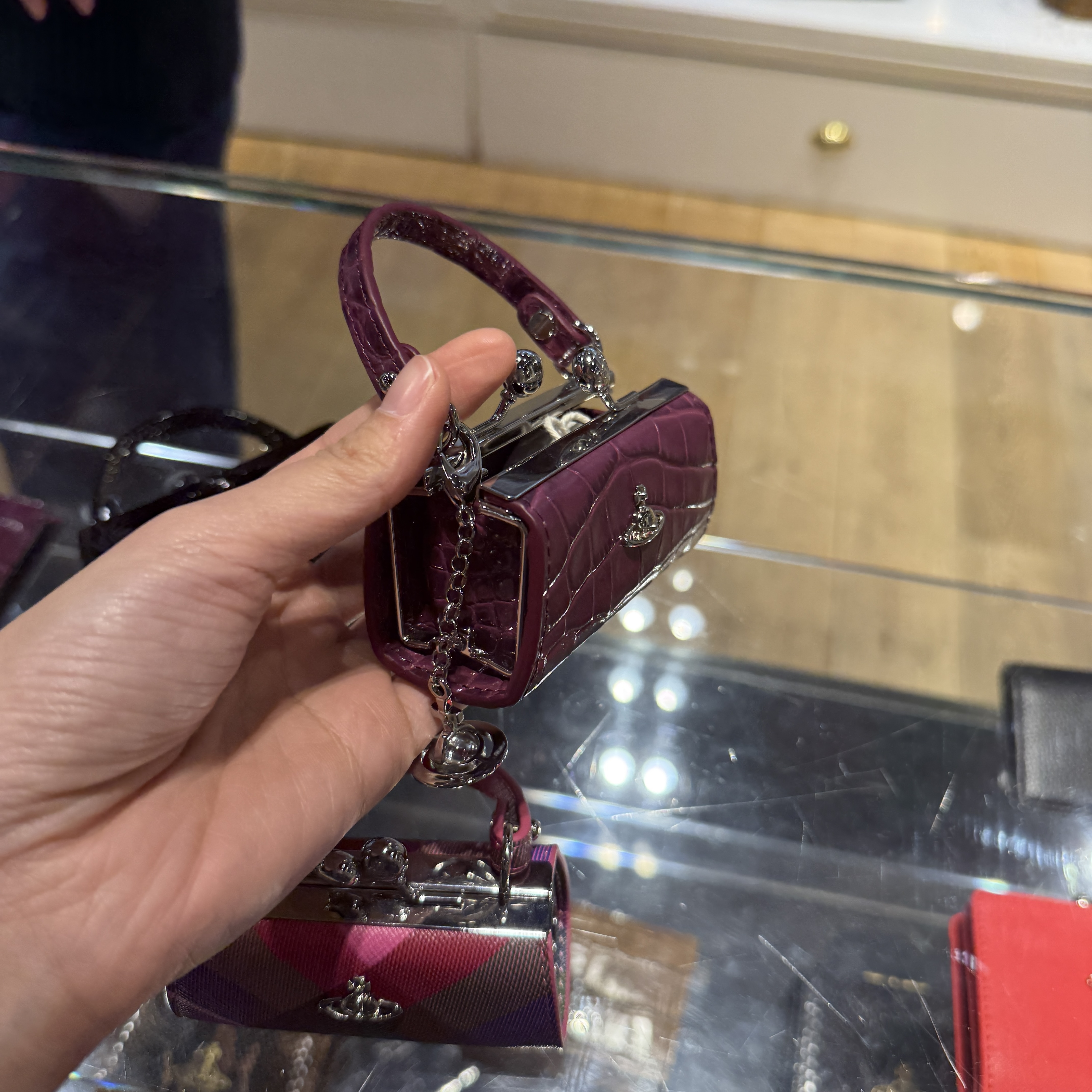 Vivienne Westwood Dolla Bag Purple