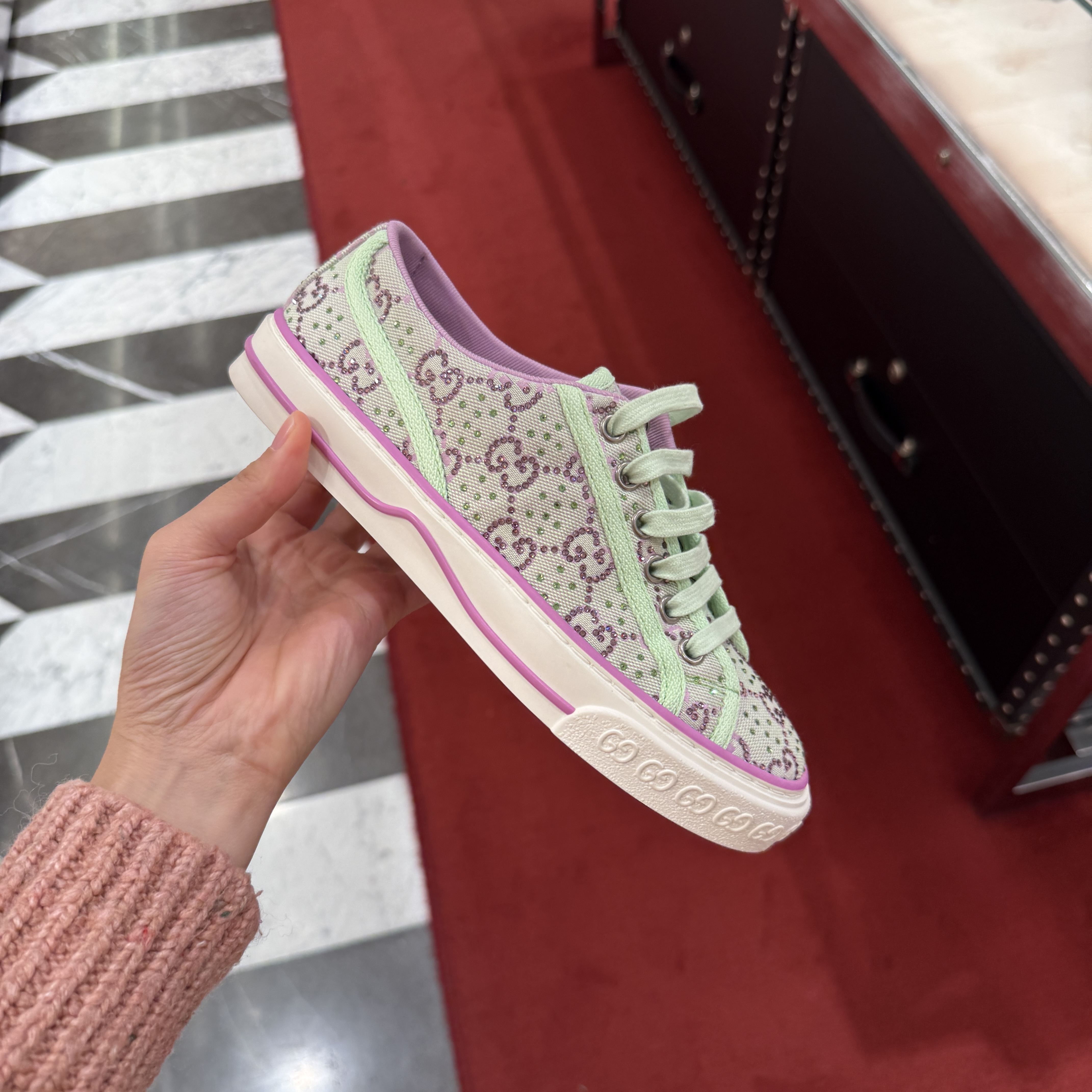 Gucci Tennis sneakers Pink 782359