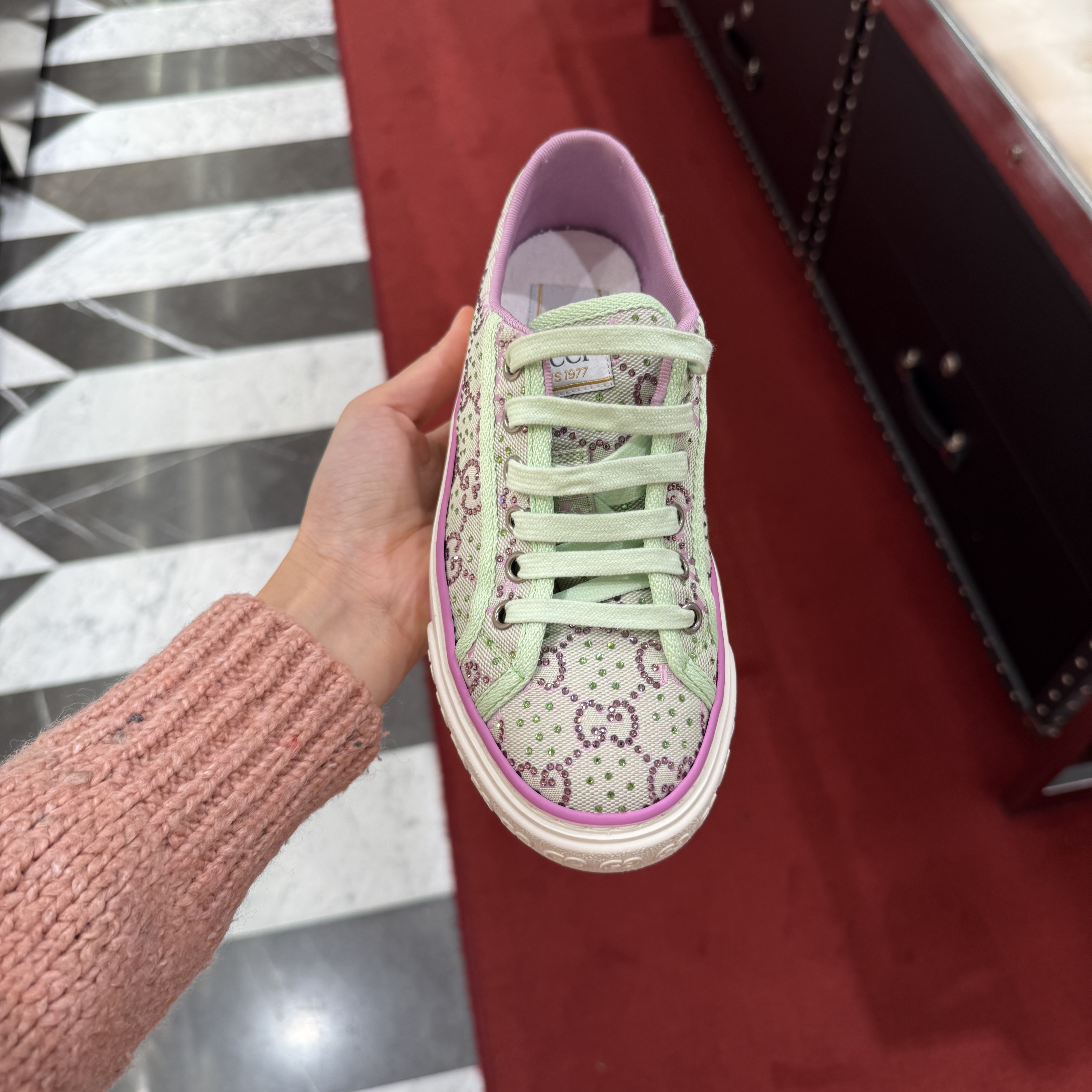 Gucci Tennis sneakers Pink 782359