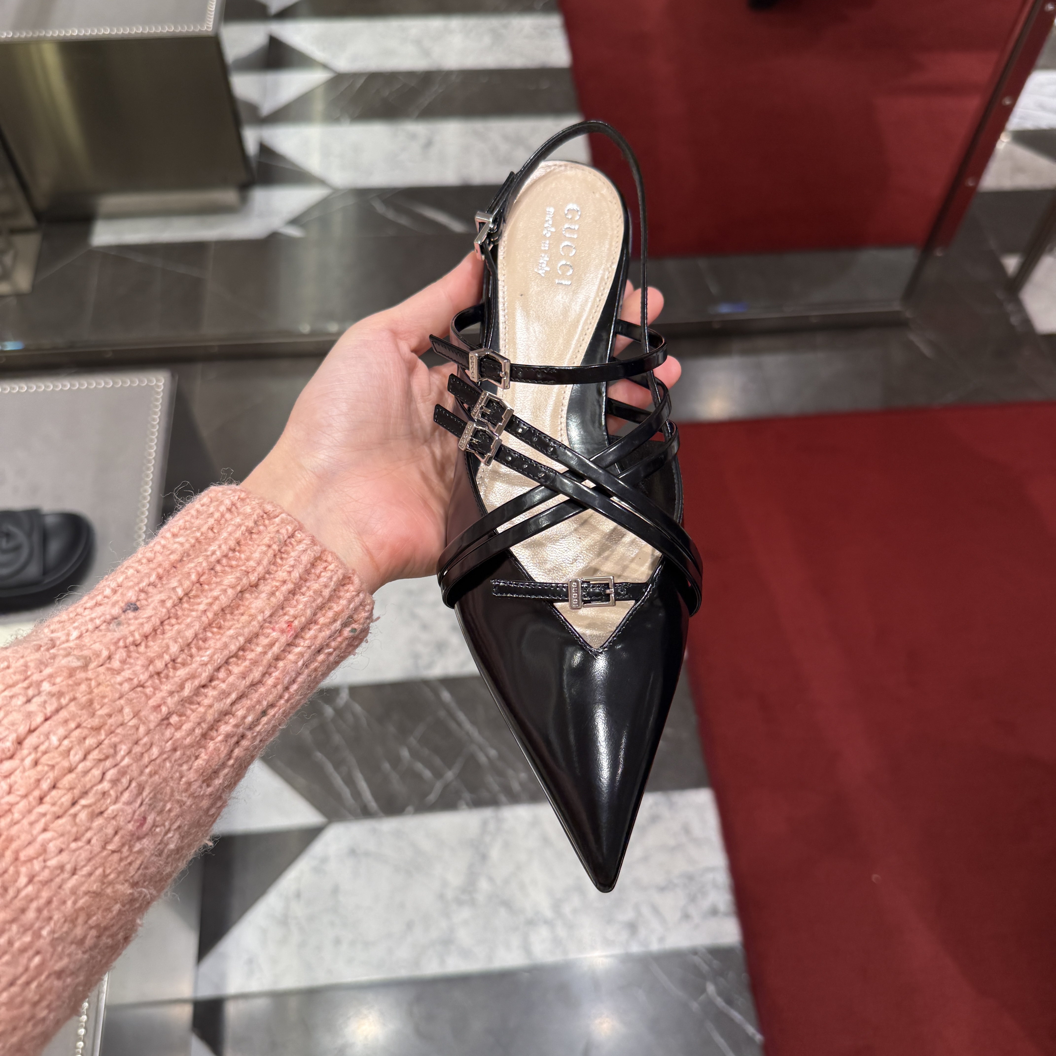 Gucci Seraphine Mules 2 colors 79015