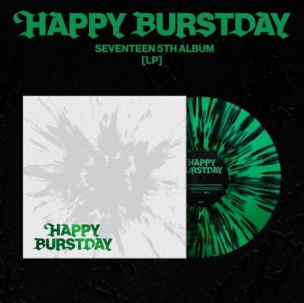 SEVENTEEN ~ HAPPY BURSTDAY (噴彩綠膠) (韓國版) (LP)