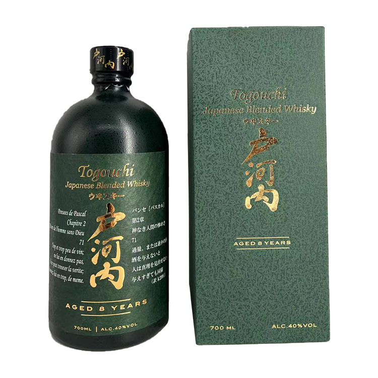 戶河內 8 年日本調和威士忌 Togouchi Japanese Blended Whisky (有盒) 700ml