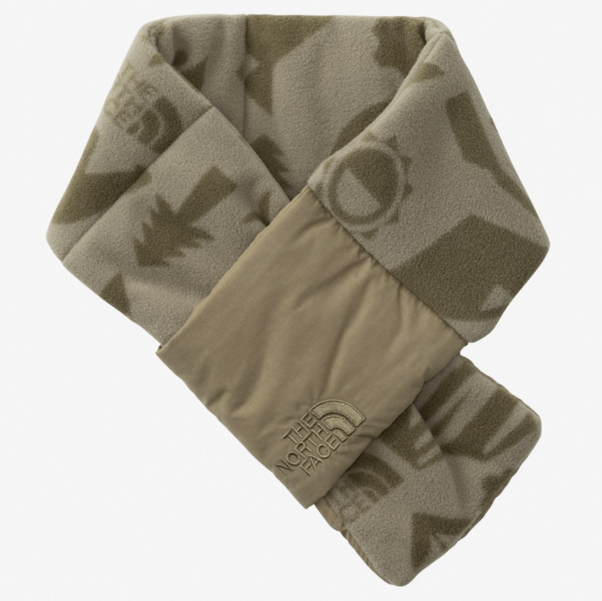 日本 The North 2025 新版 Face Baby Camp-Bell 幼兒抓毛頸巾