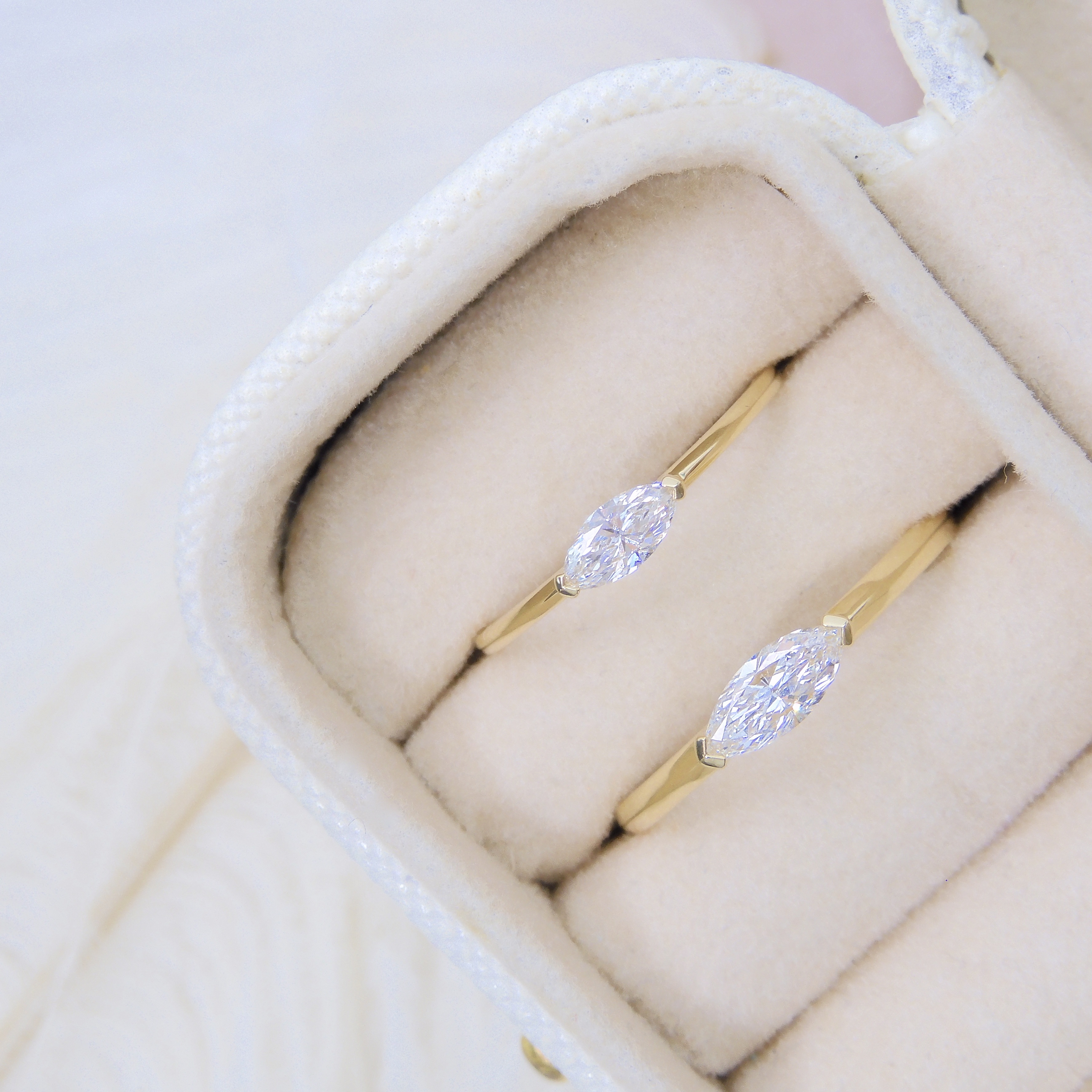 訂製18K金 0.18ct/0.3ct  鑽石戒指 (配證書)