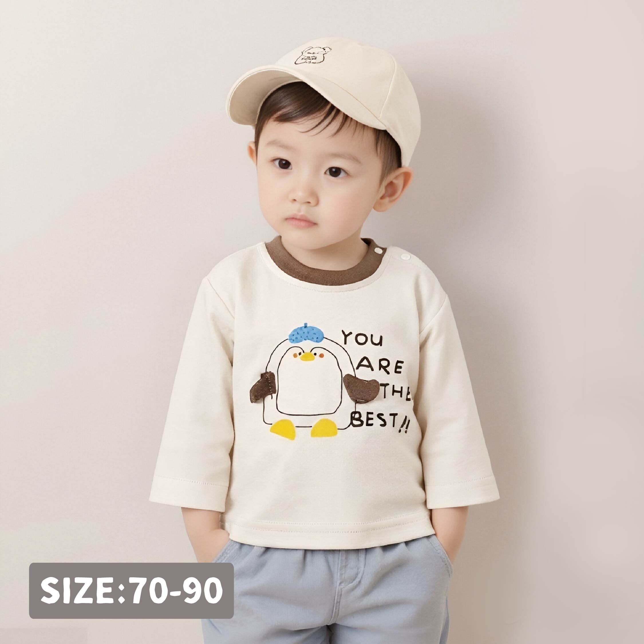 【H55492】QQ小企鵝上衣