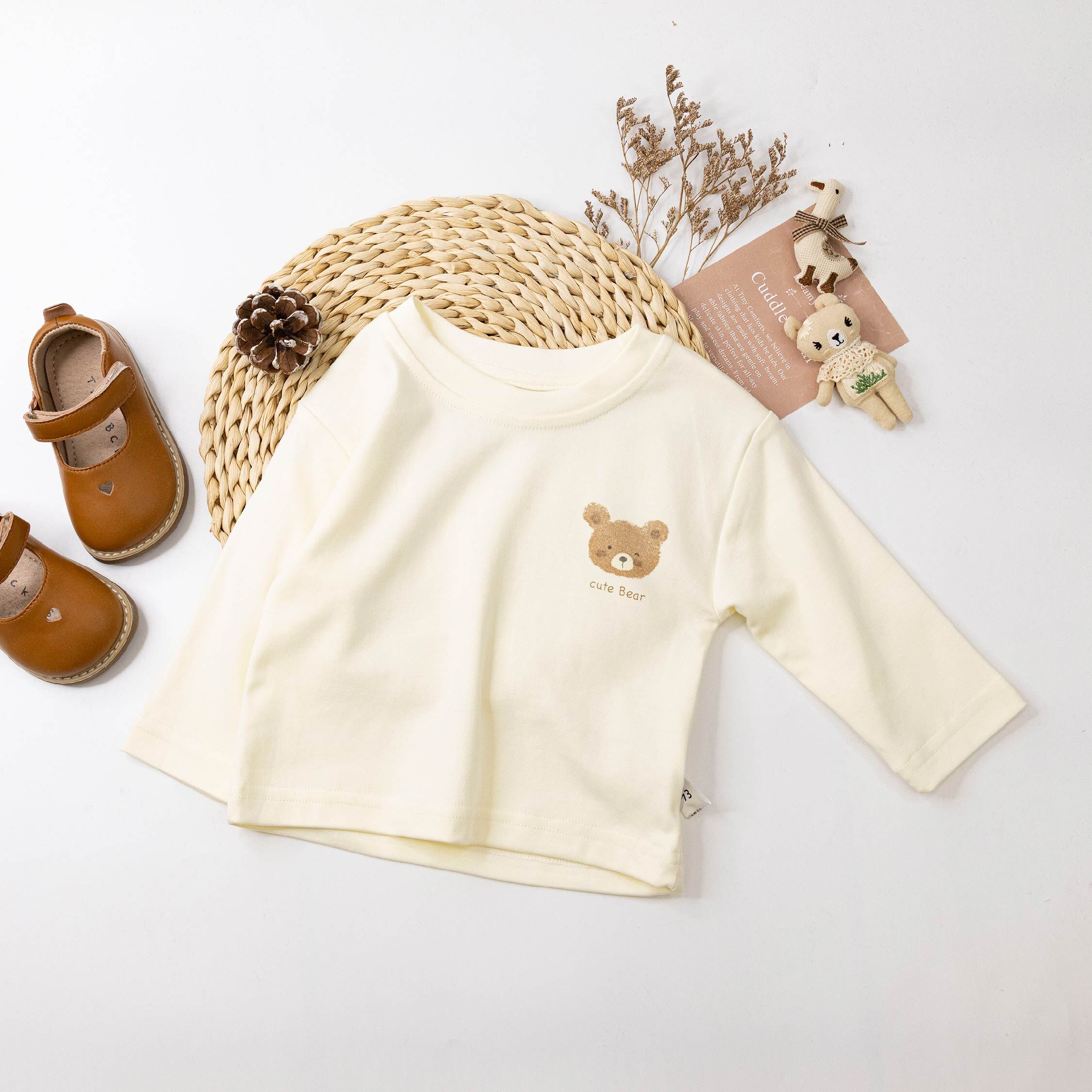 【H55495】梨子熊寶寶上衣