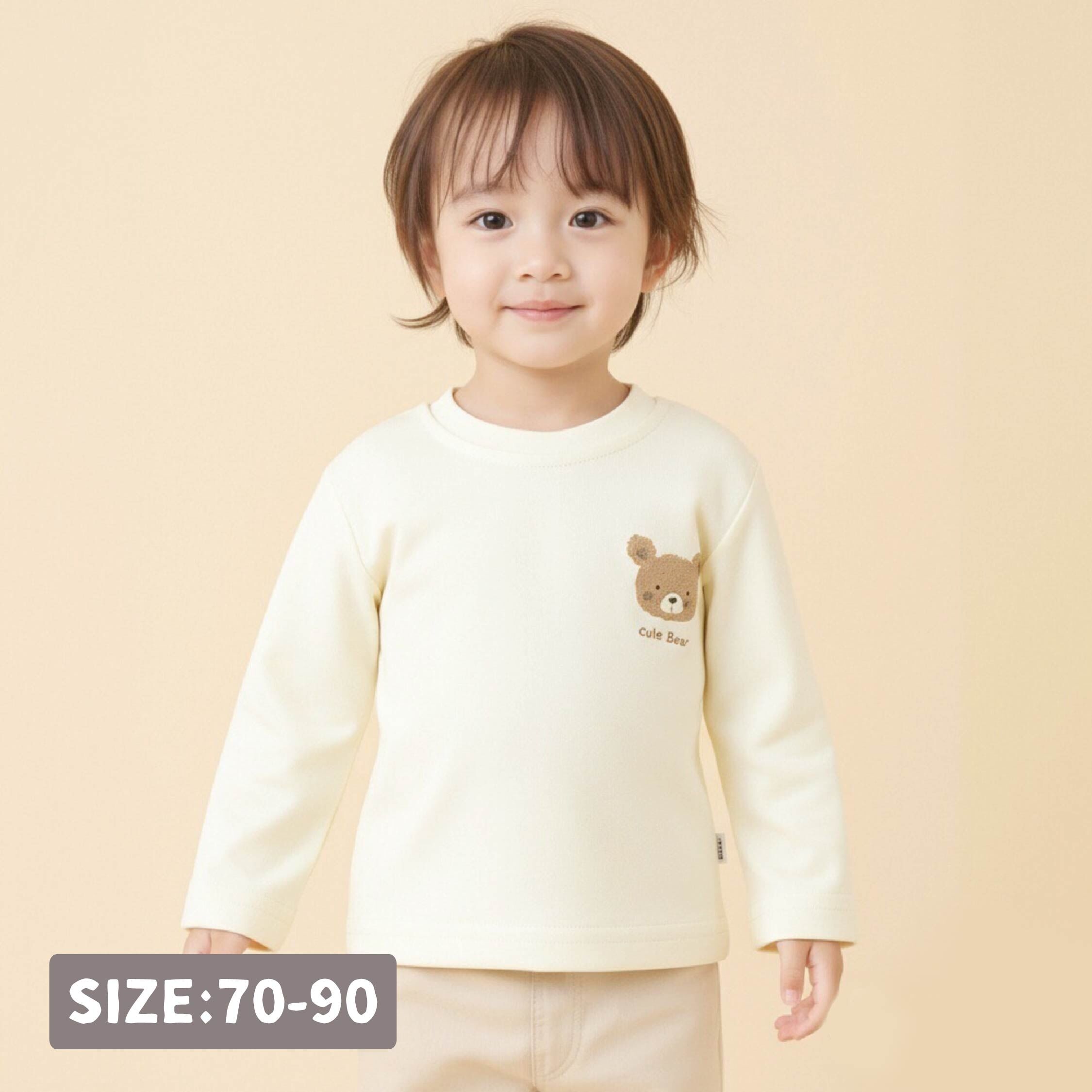 【H55495】梨子熊寶寶上衣