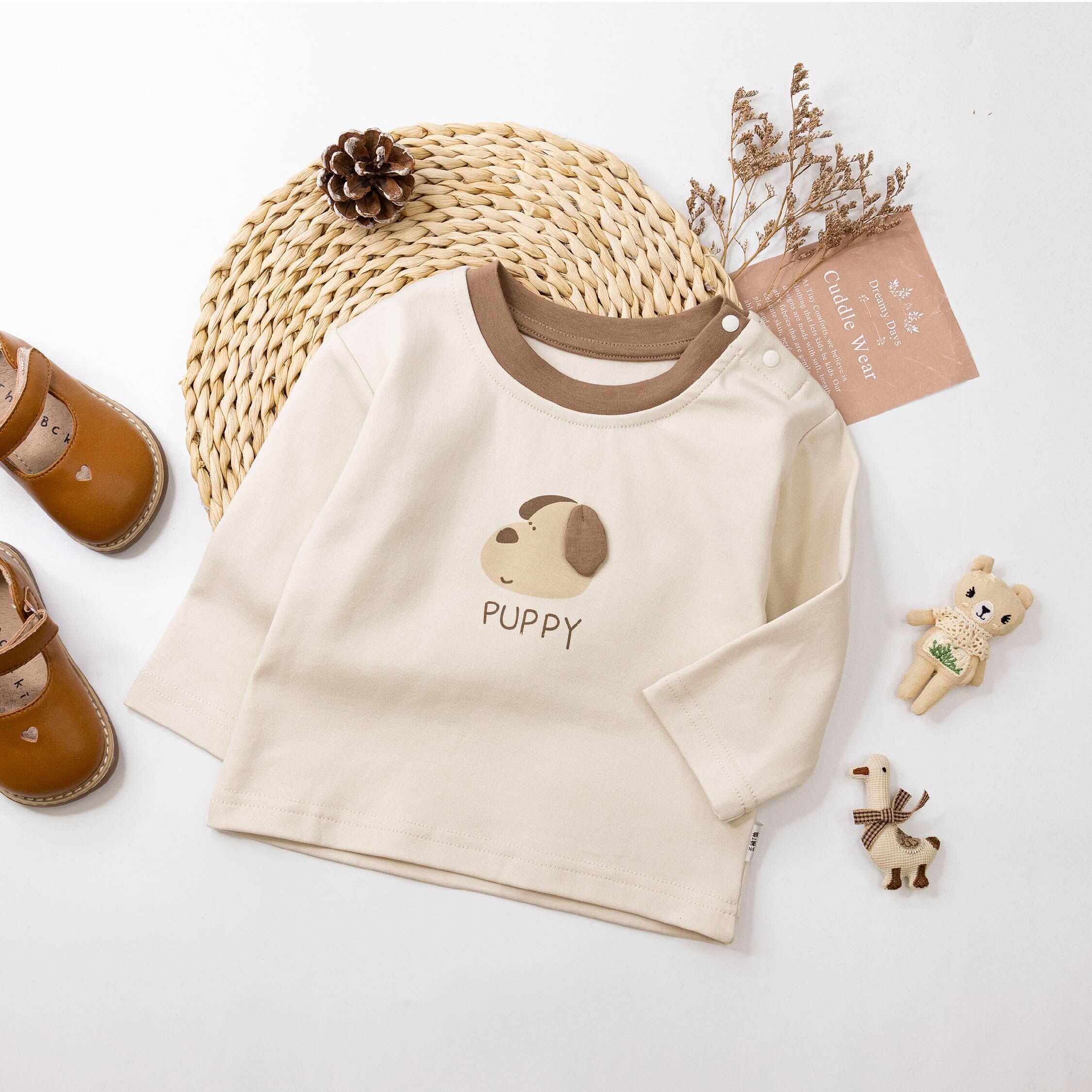 【H55493】快樂小狗狗上衣