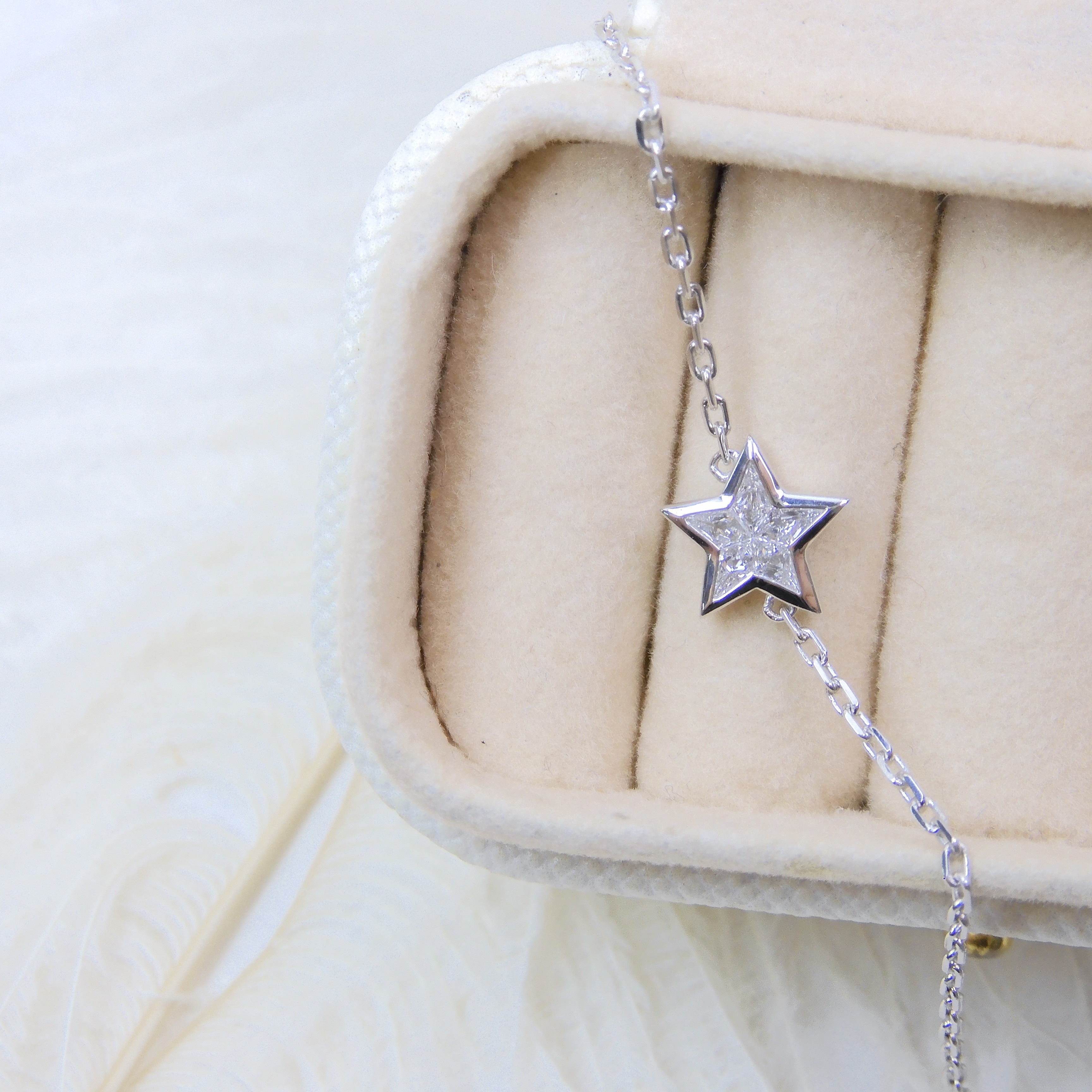 18K金 0.12ct 鑽石手鏈