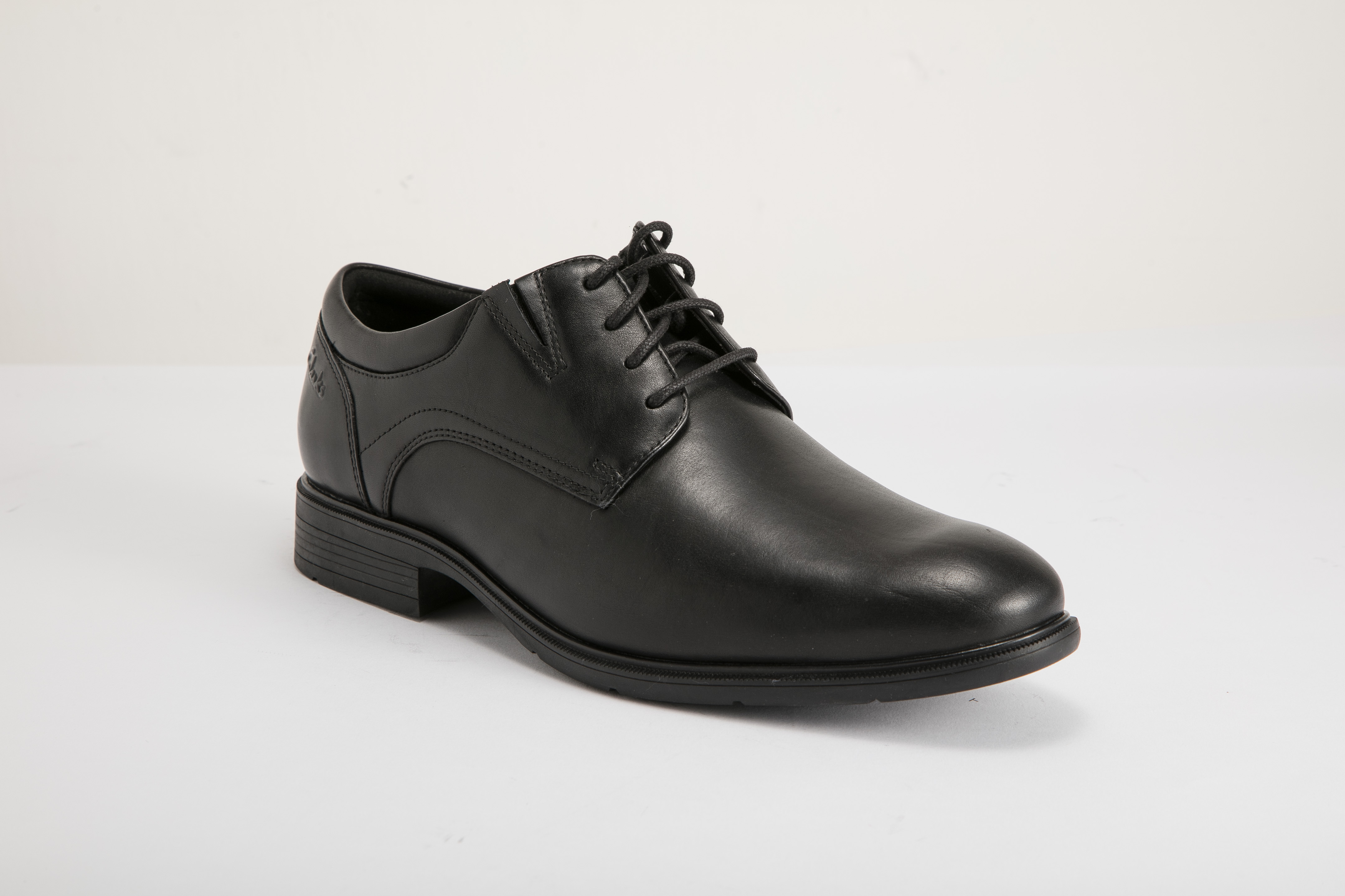 Clarks - 男裝Steadwell Lace 皮鞋 26184679-BK