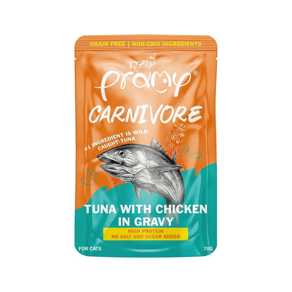 Pramy 爆肉高蛋白 大洋活鮪+活力雞