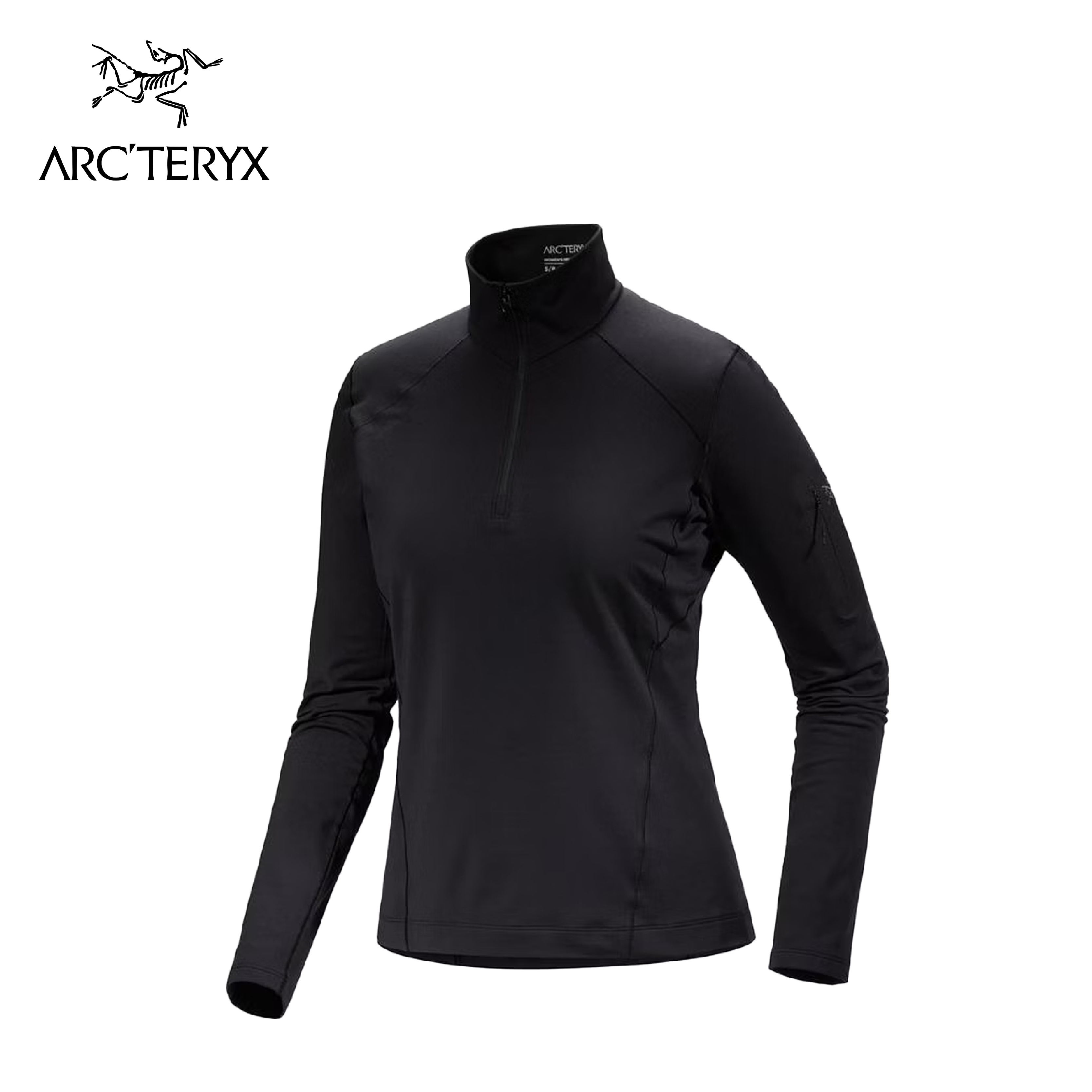 Arc'teryx 始祖鳥 Rho 套頭衫 女款 (黑) 01AT10535