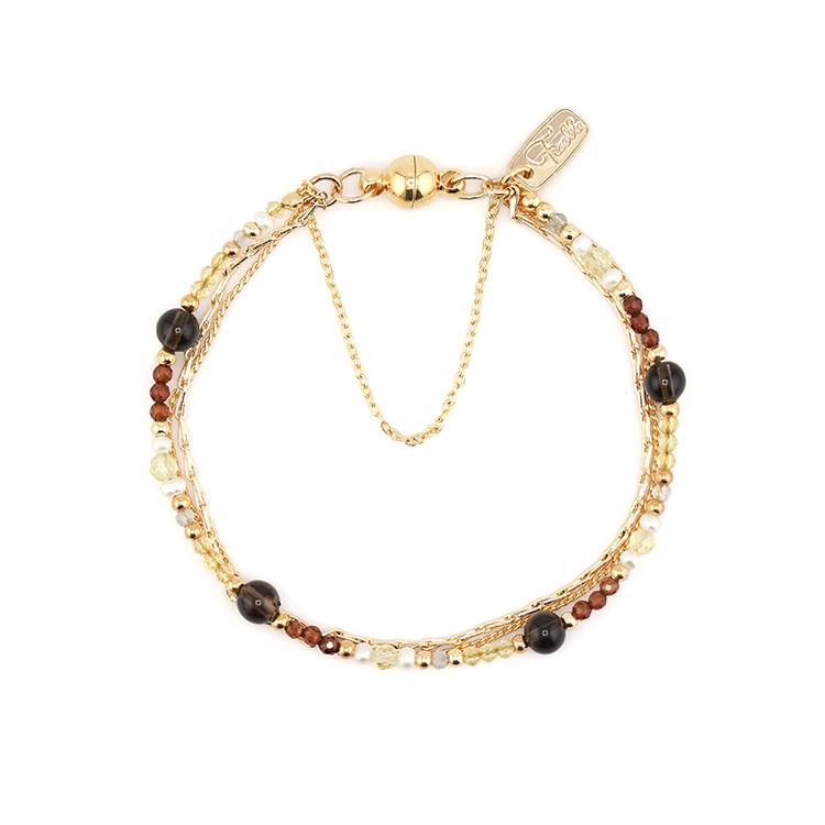 十一月誕生石 • 向日葵 • 眼中只有你 – 茶晶黃水晶 – 手鍊