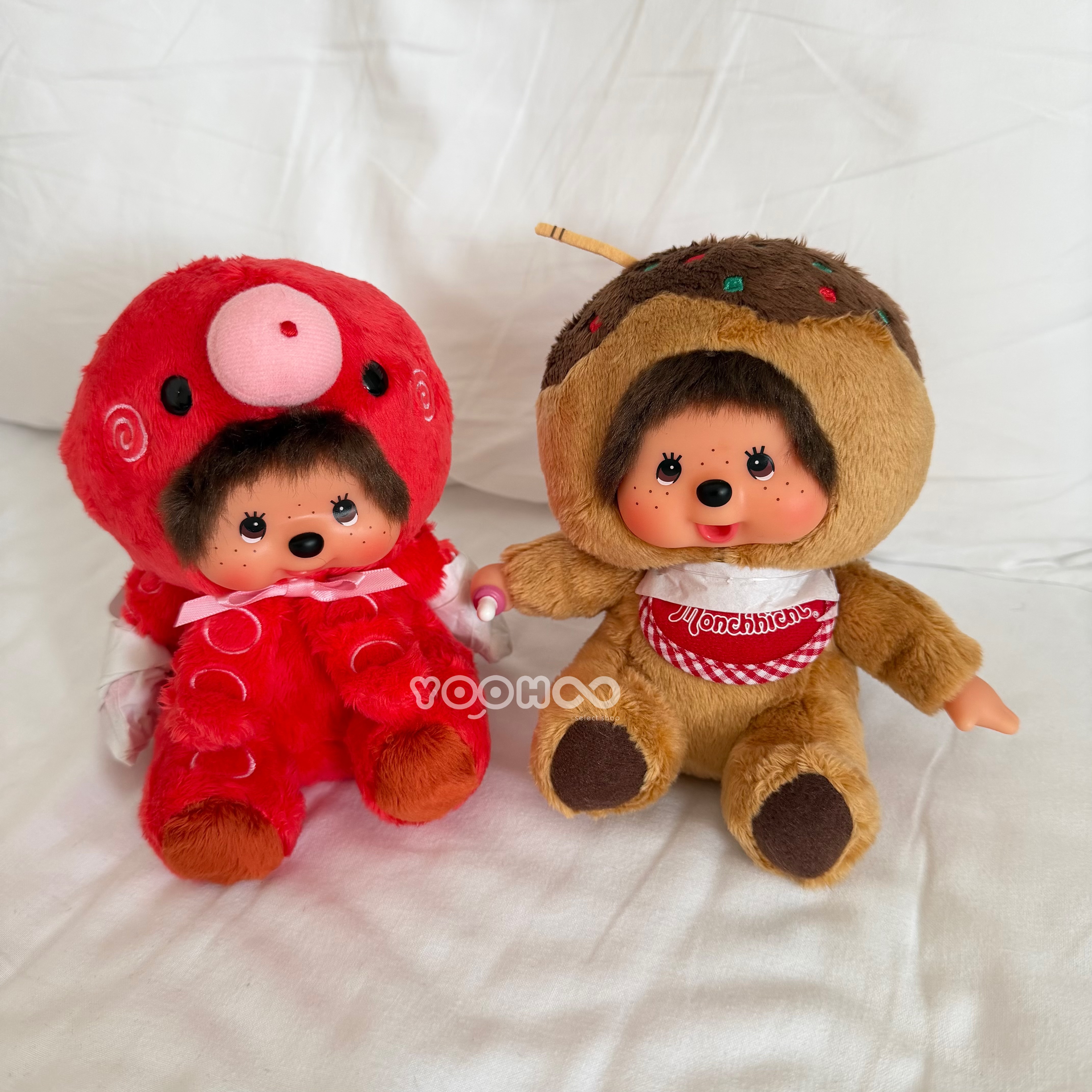 現貨┃大阪限定 Monchhichi 夢奇奇 章魚 章魚燒 娃娃 玩偶