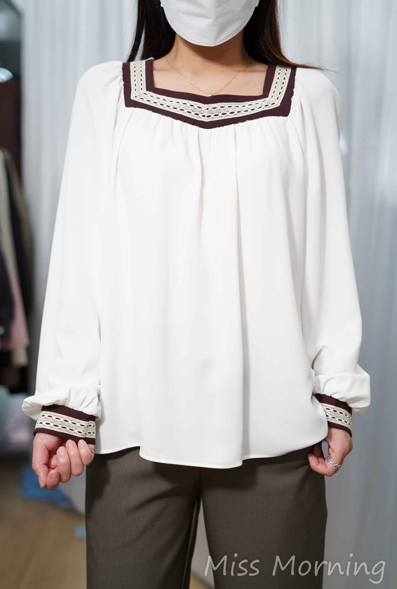 高質雪紡衫(14880)