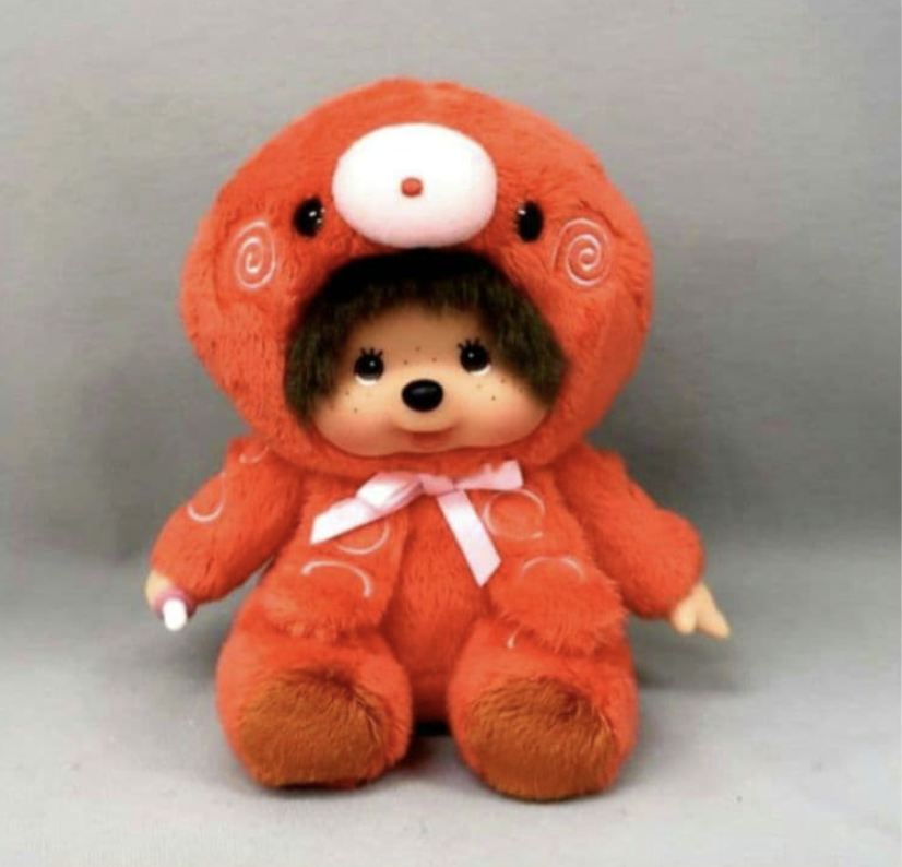 現貨┃大阪限定 Monchhichi 夢奇奇 章魚 章魚燒 娃娃 玩偶