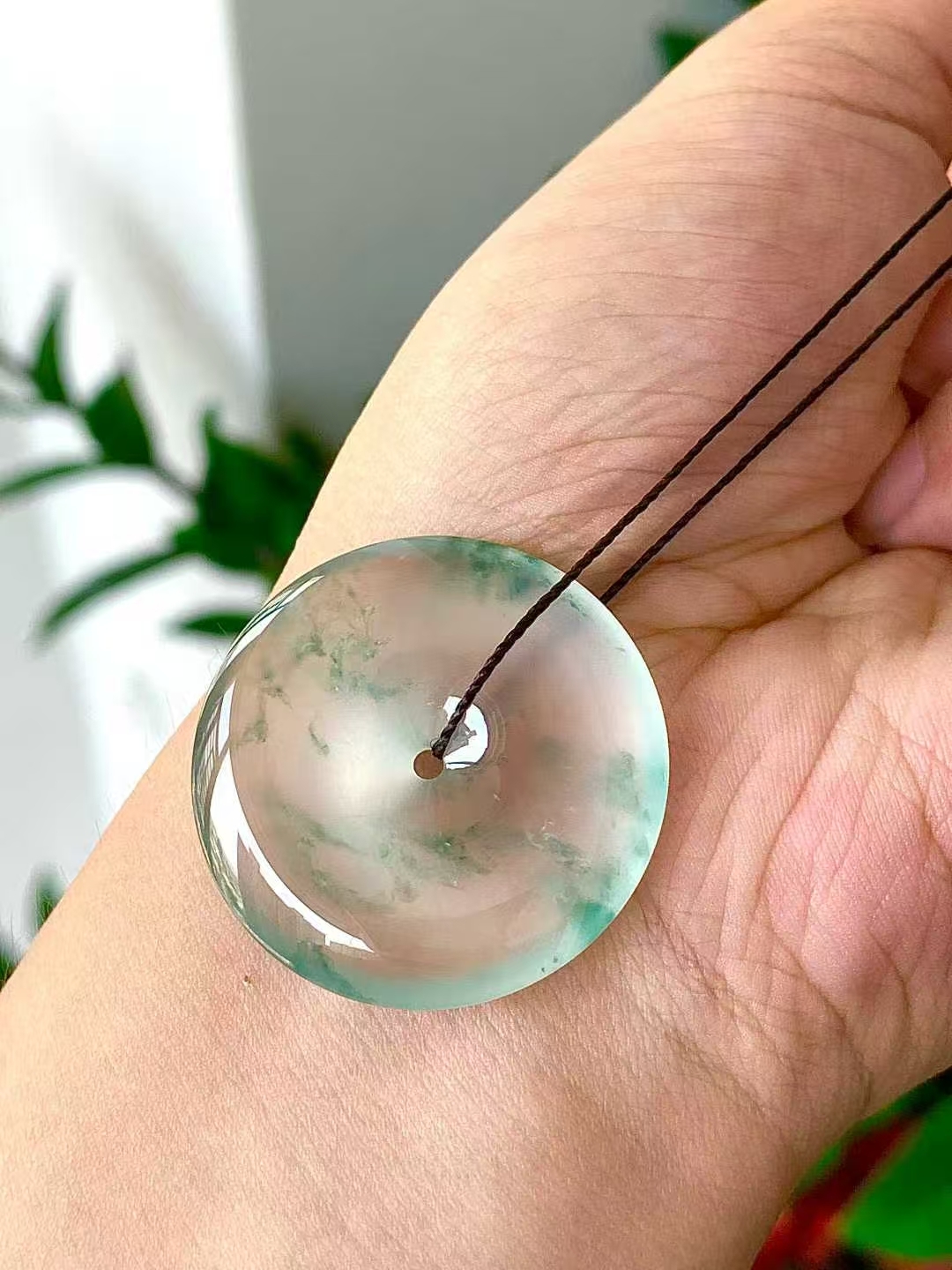 1014315 翡翠平安扣 (31.9mm直徑)