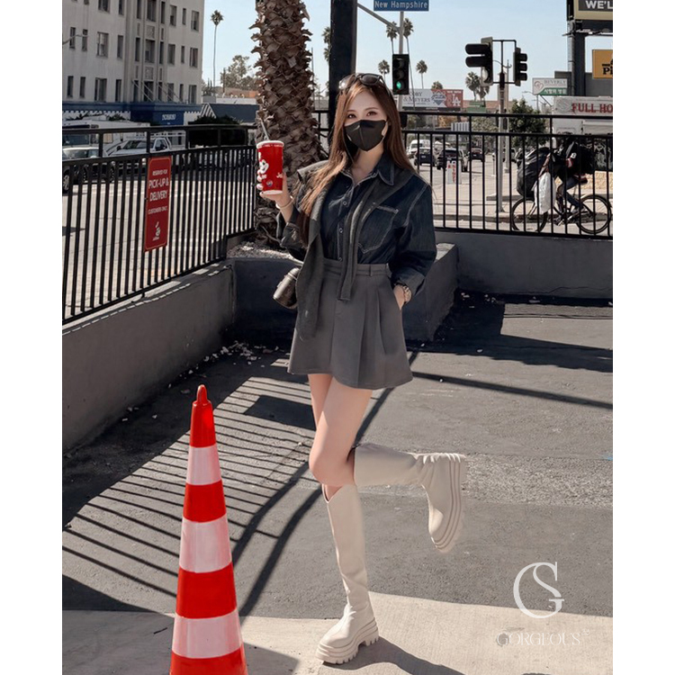 H62 「1+1 Chill水洗襯衫組」