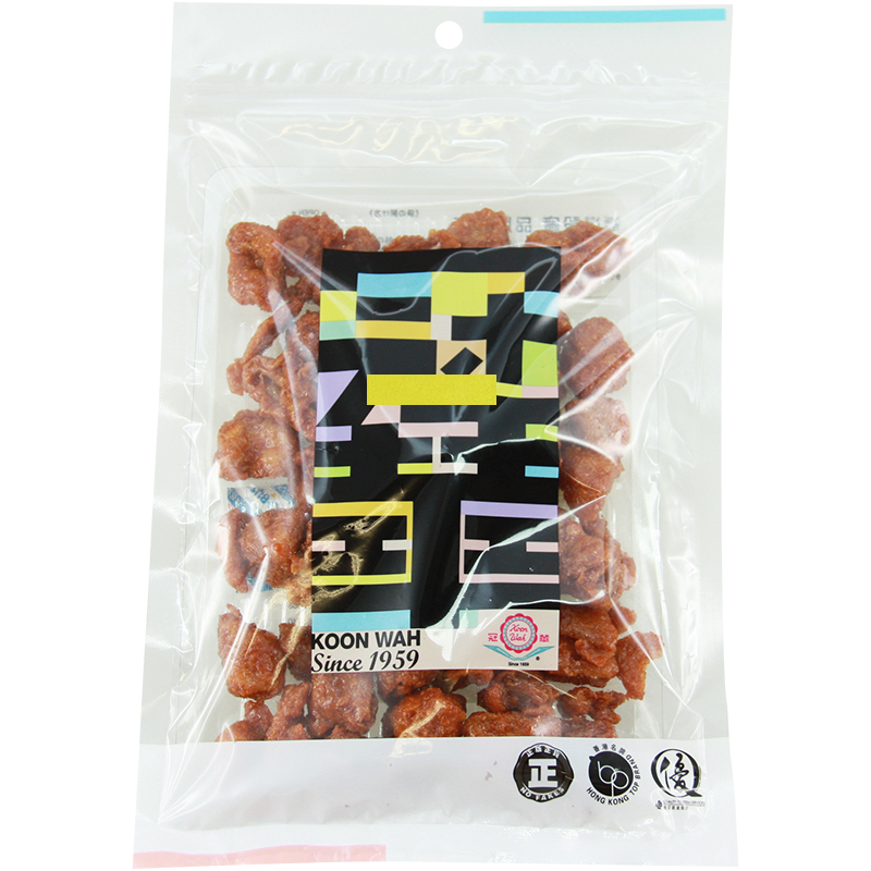 冠華 - 齋雞粒 140g | 香港製造|懷舊零食- kw01