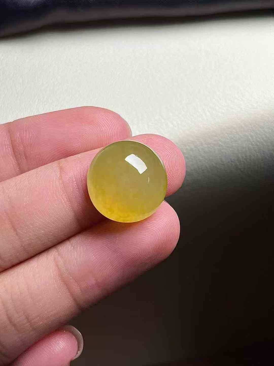 1014317 翡翠金黃蛋面