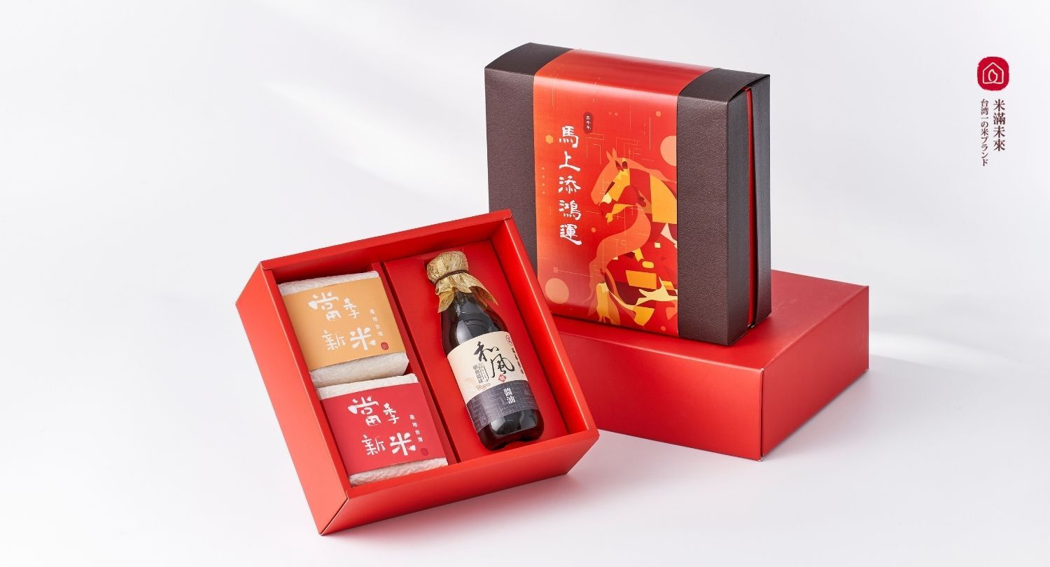 2026春節禮盒|沾好運米醬油禮盒