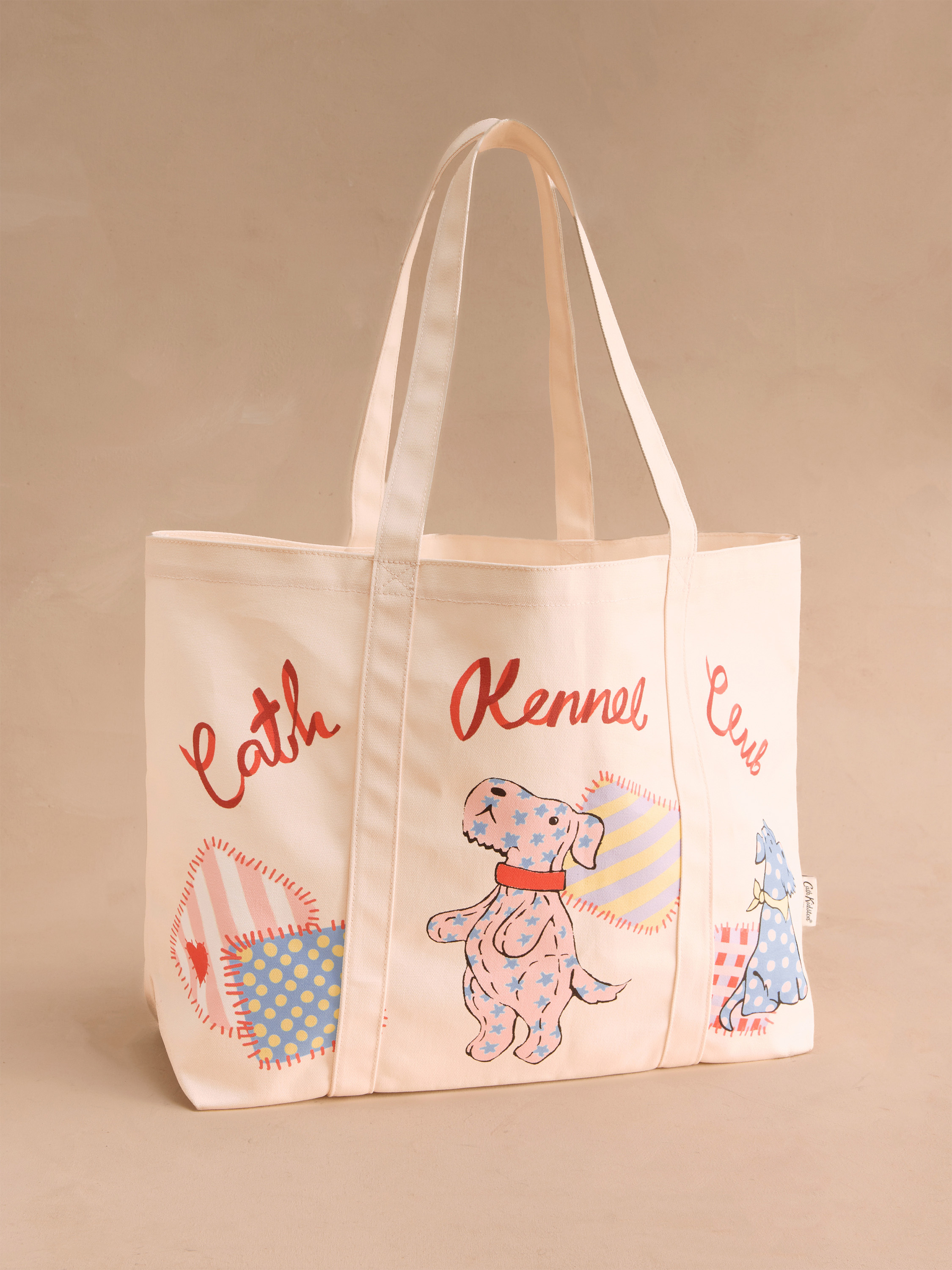 Retro Posters 狗狗圖案托特包