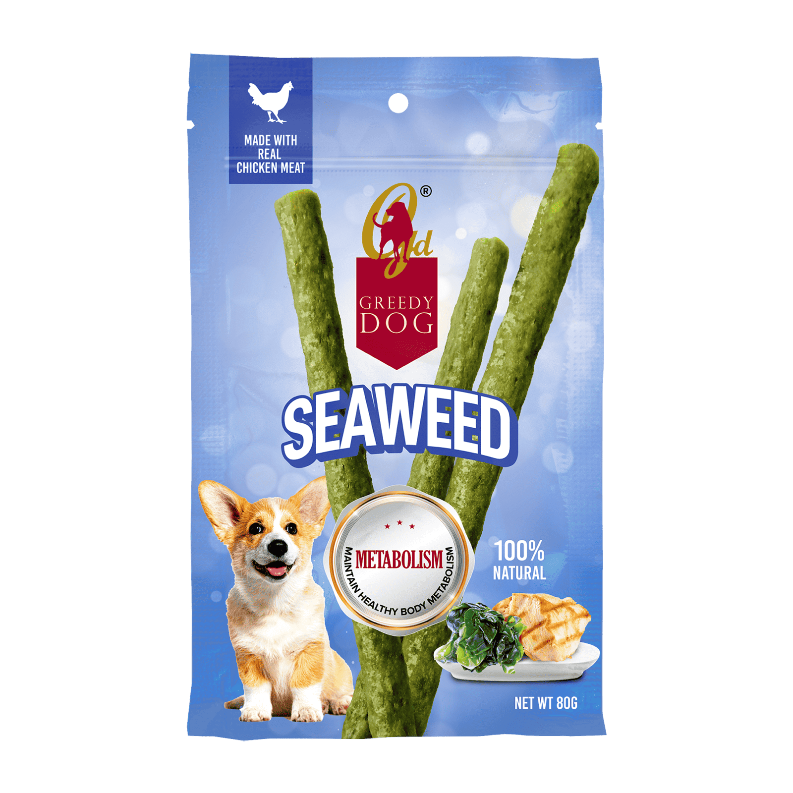 Greedy Dog 純天然 狗小食 80g