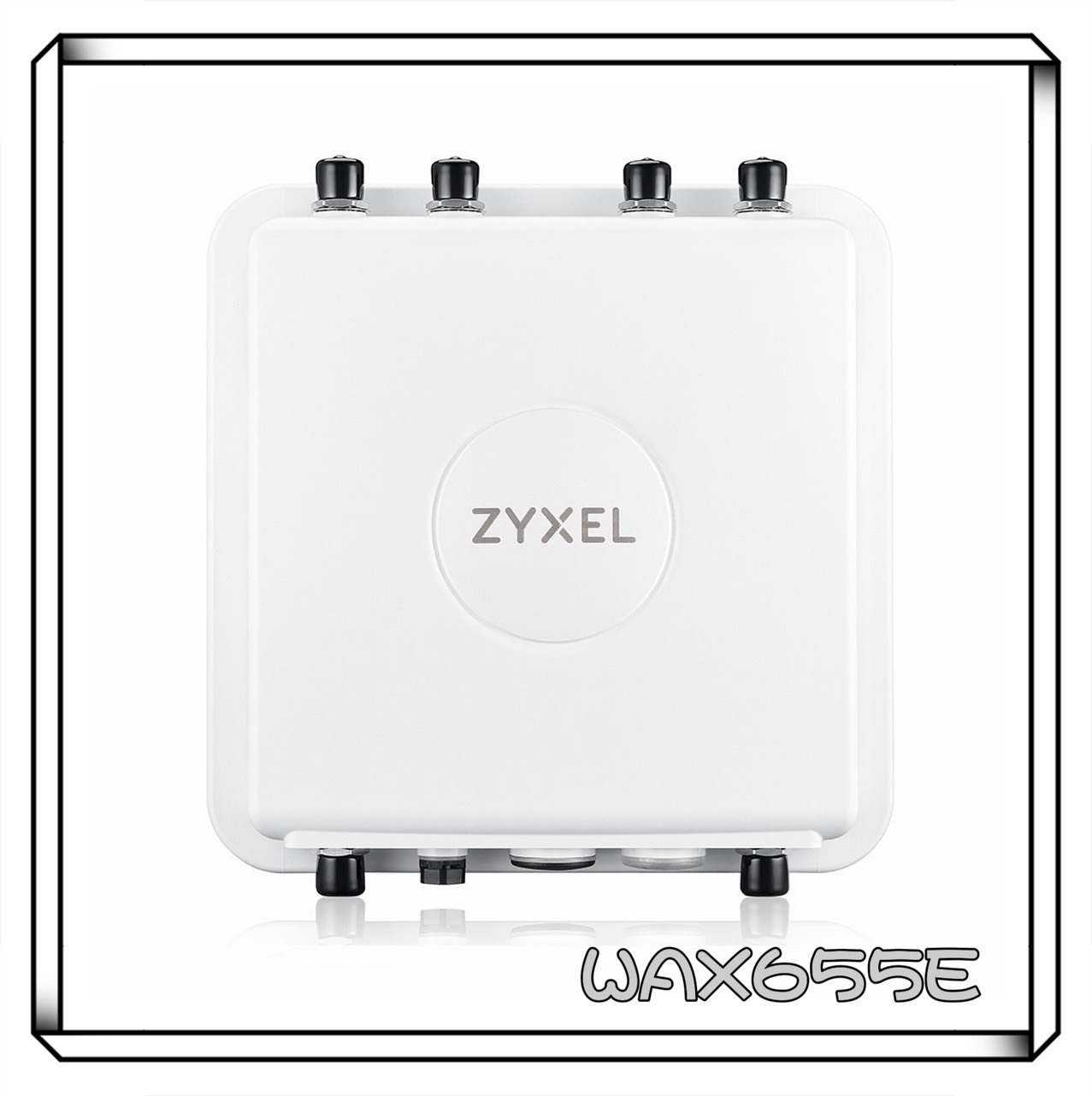 Zyxel 合勤 WAX655E AX5400 WiFi 6 雙頻戶外無線網路基地台