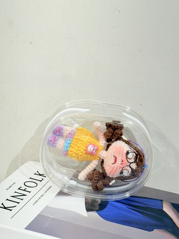 【預購】『透明』小透明娃娃收納袋12cm『預購時間為14~30天(不包含假日)』