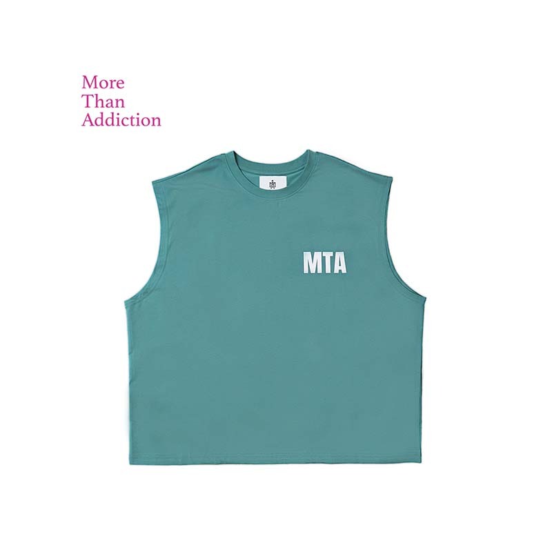 MTA Basic Vest 無袖 寬肩 背心 綠色 深灰 白色 MT25T002 [台灣現貨]