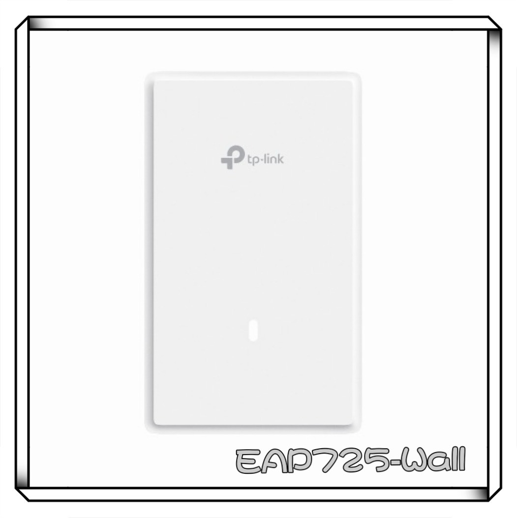 TP-Link EAP725-Wall BE5000 Wi-Fi 7 嵌牆式無線基地台