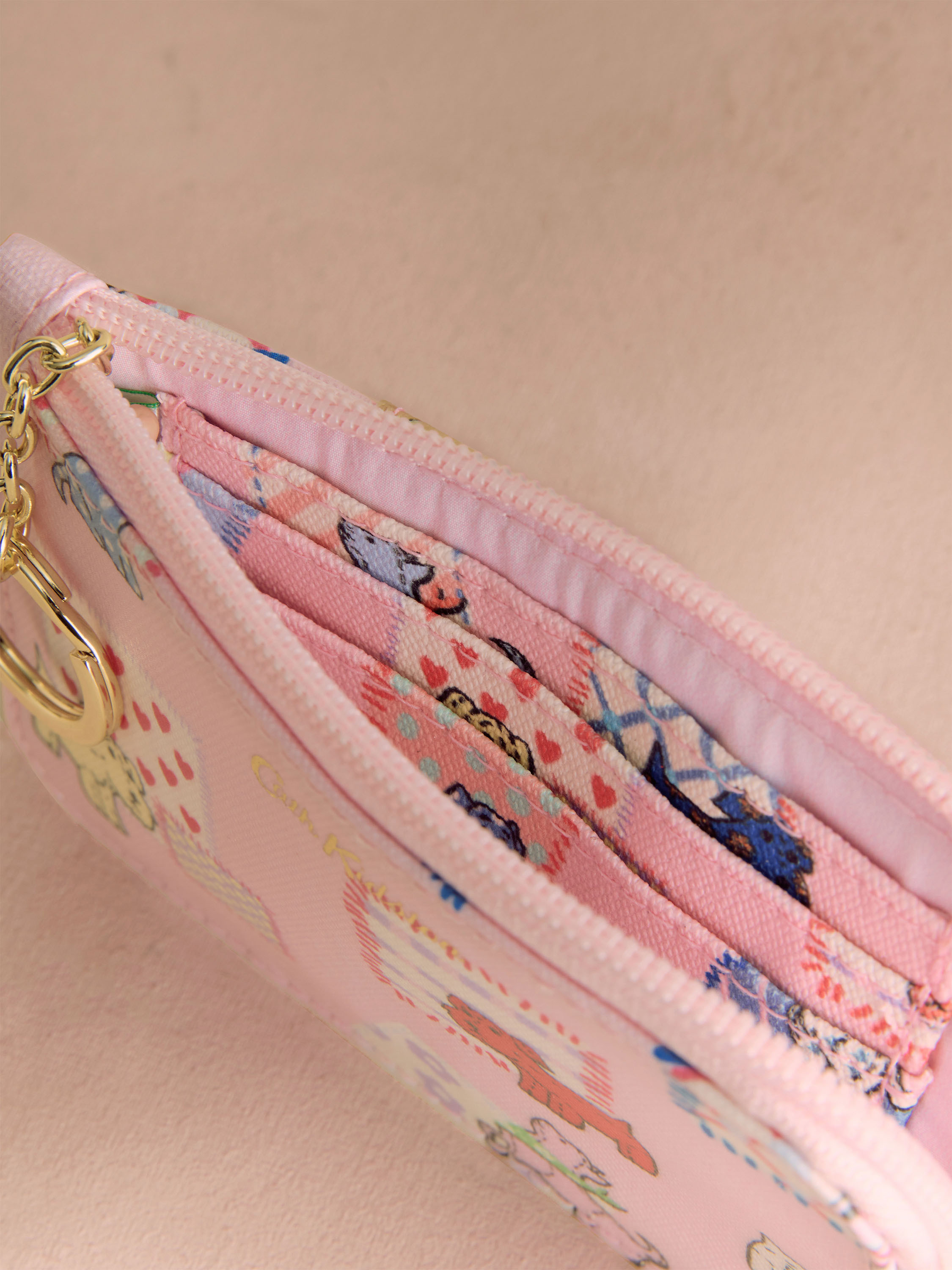 Teddy Dog 票卡零錢鑰匙包