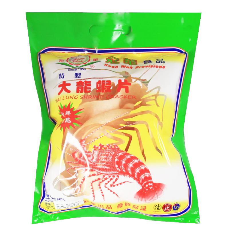 冠華 - 特製大蝦片 85g|香港製造 |懷舊零食- kw04