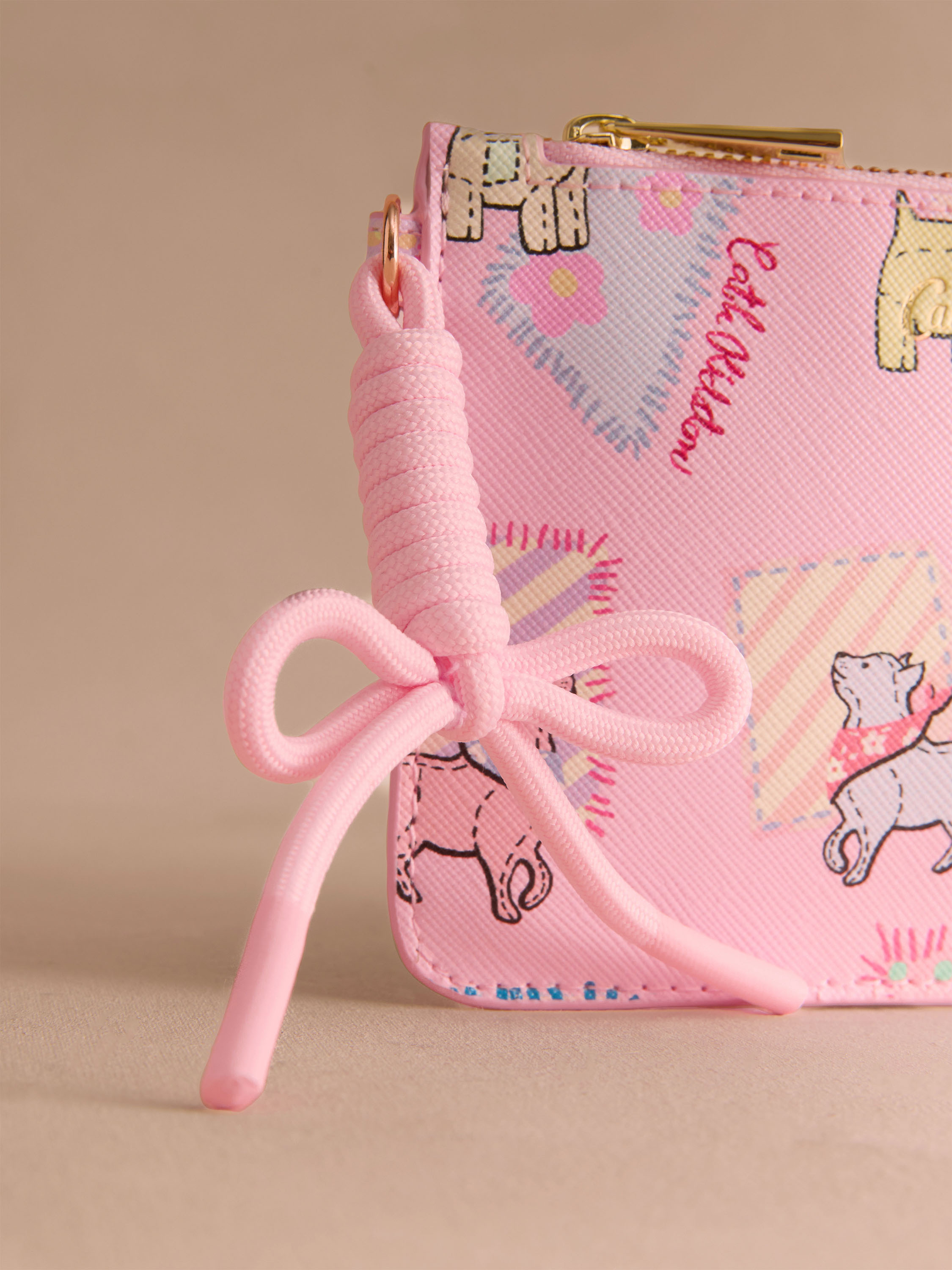 Teddy Dog 薄款拉鍊錢包