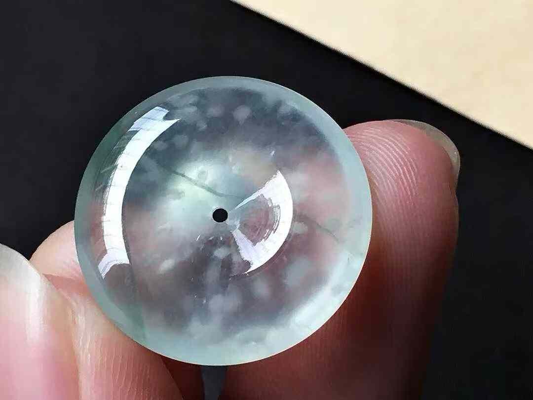 1014322 翡翠平安扣 (19.6mm直徑)