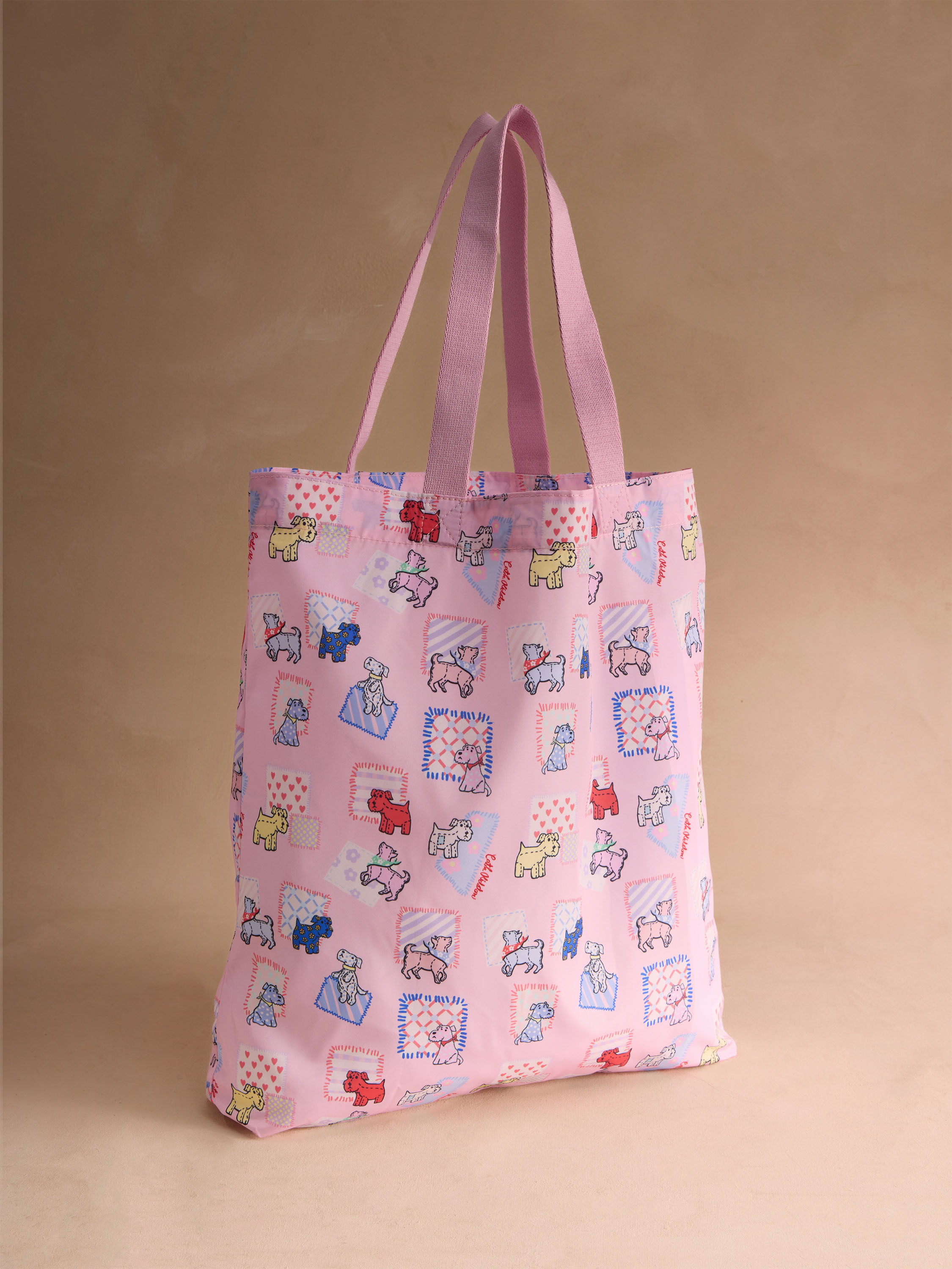 Teddy Dog 釘釦式口袋折疊購物袋