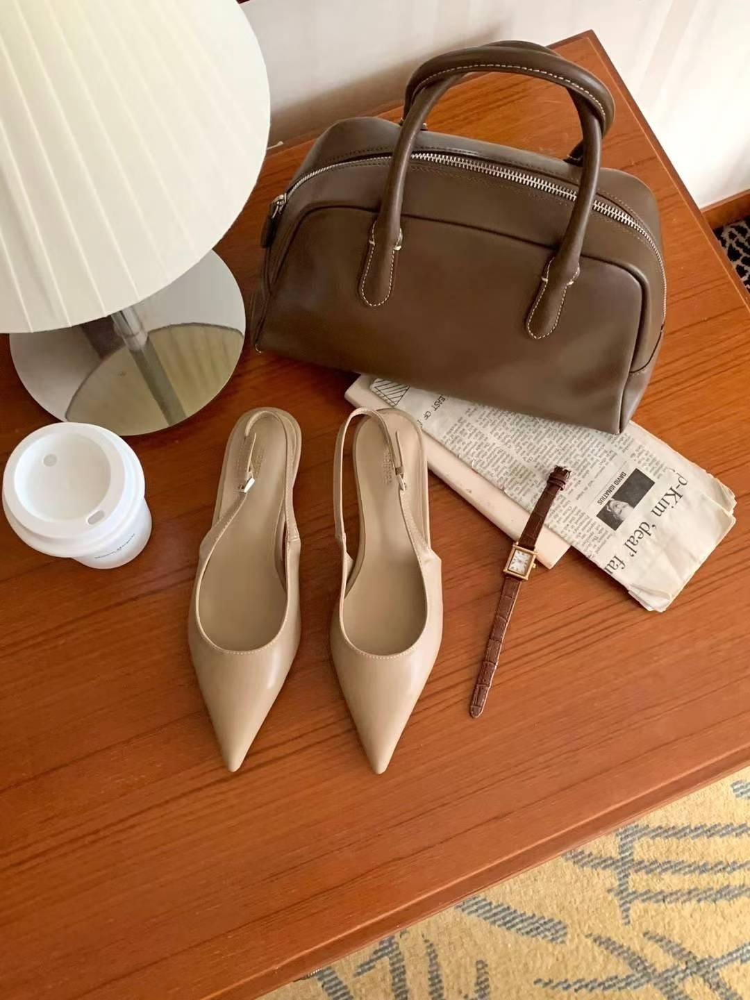 171 正韓歐膩尖頭跟鞋