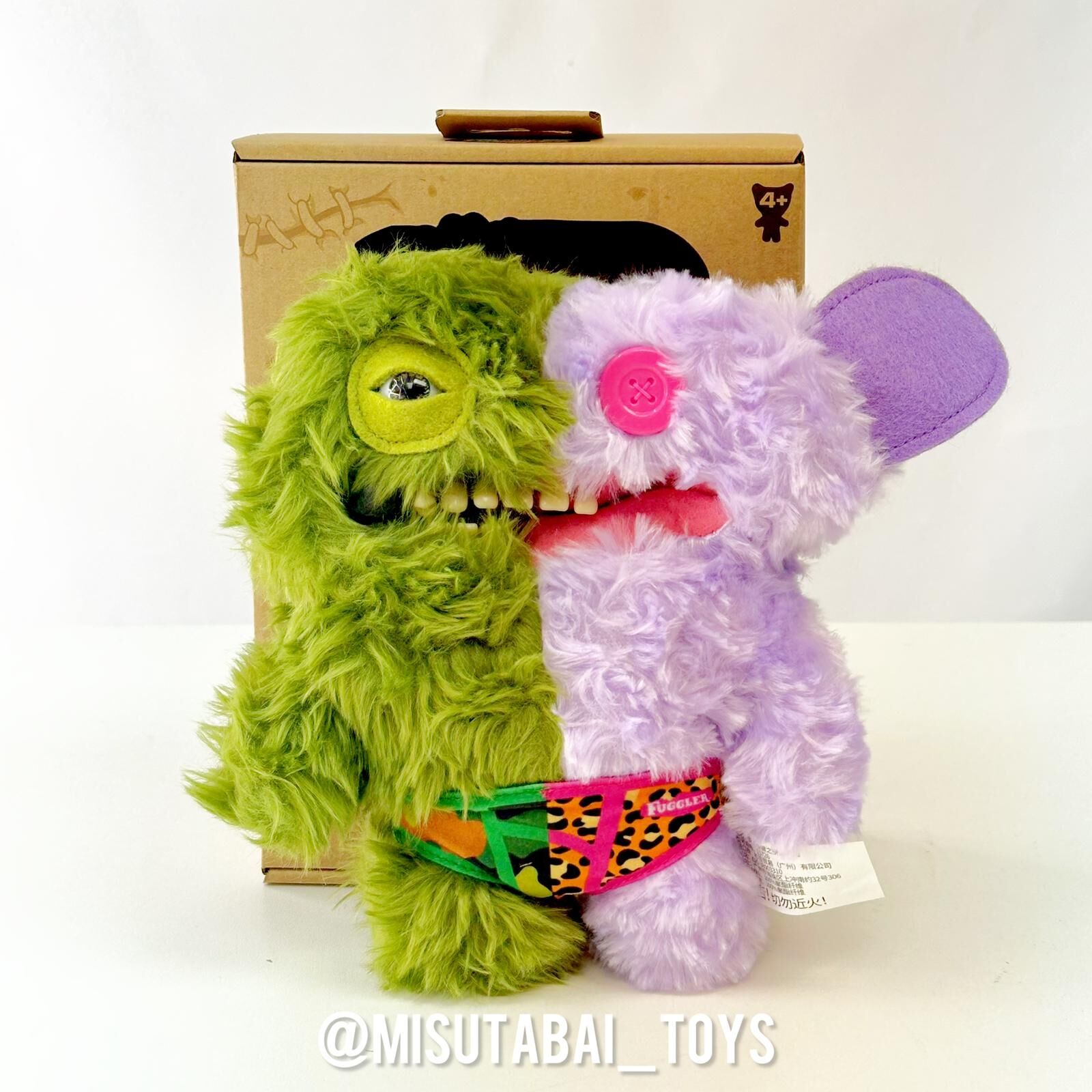 FG77028 FUGGLER's Color-blocking Monster - Maggoo Laughing Monster (purple)