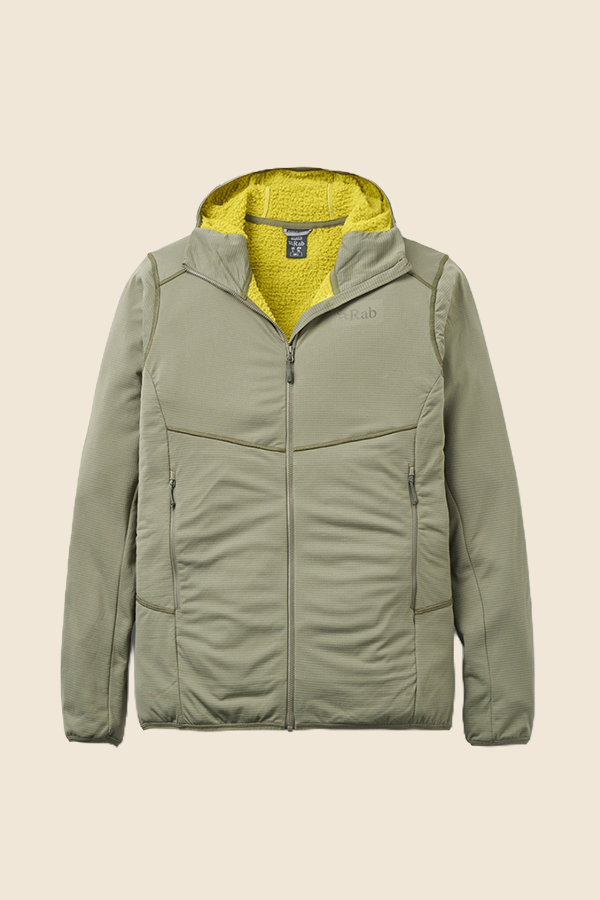 RAB - EVOLUTE輕量刷毛連帽外套 (淺卡其)