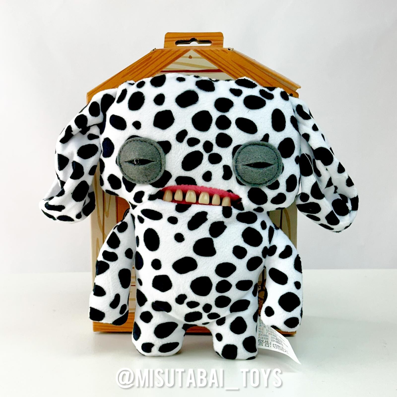 FG82893 Fuggler Butt Ugly PetsAnnoyed Alien (Dalmatian)