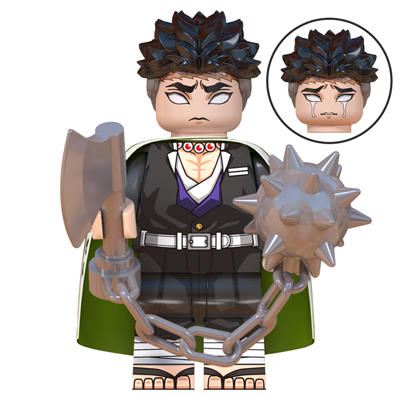 Demon Slayer Himejima Gyoumei Custom Minifigures Fit Lego WM6137 WM2341