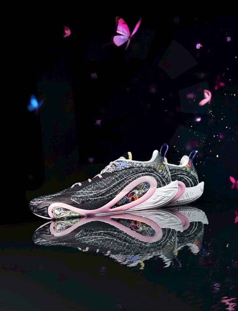 <連線代購商品>男鞋 李寧 LI-NING WADE DLO 1 蝴蝶 耐磨 緩震 支撐 實戰 籃球鞋【ABPV009-5】D'Angelo Russell