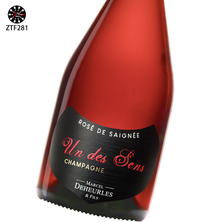 Marcel Deheurles & Fils Un des Sens Rose de Saignee Champagne