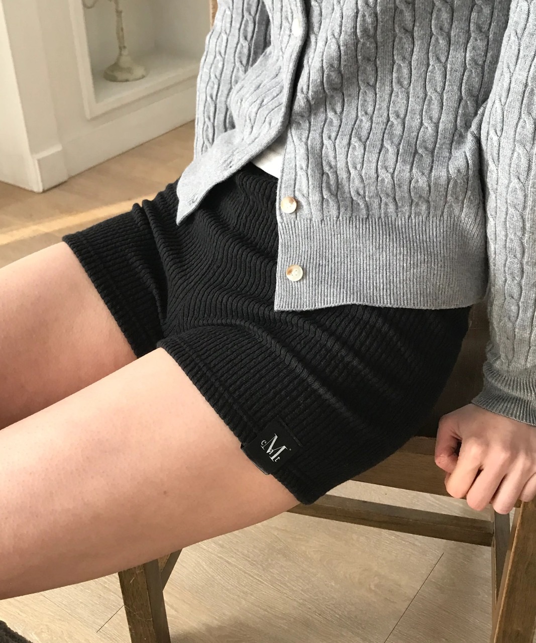 韓國限定🇰🇷 MUCENT SEPI MICRO SHORTS 超短褲 極短褲 針織 羅紋 / 預購