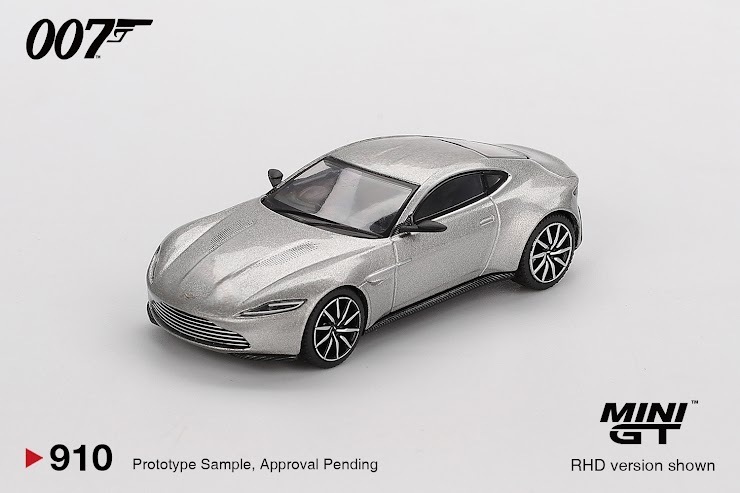 PO-$95 * MINI GT * 1:64 910 Aston Martin DB10 "Spectre"/ English Blister Packaging